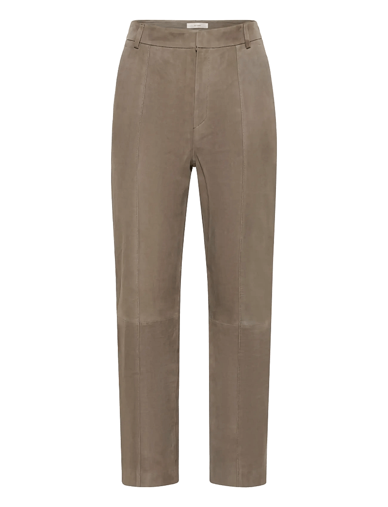 InWear - CARNIKAIW PANT - nahkpüksid - sandy grey - 1
