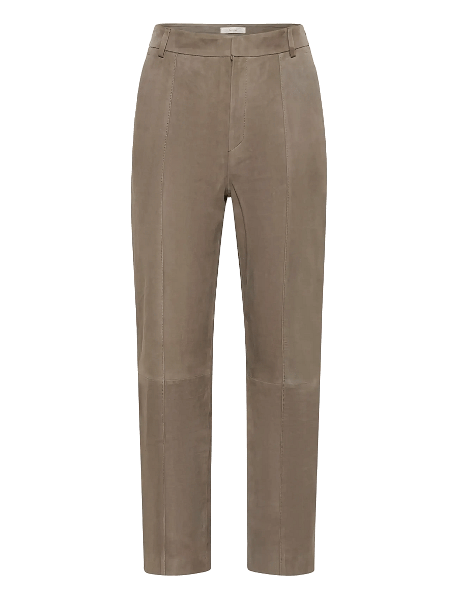InWear - CARNIKAIW PANT - nahkpüksid - sandy grey - 1