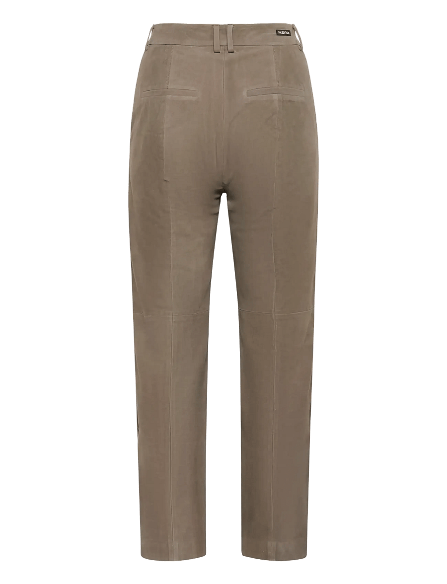 InWear - CARNIKAIW PANT - nahkpüksid - sandy grey - 2