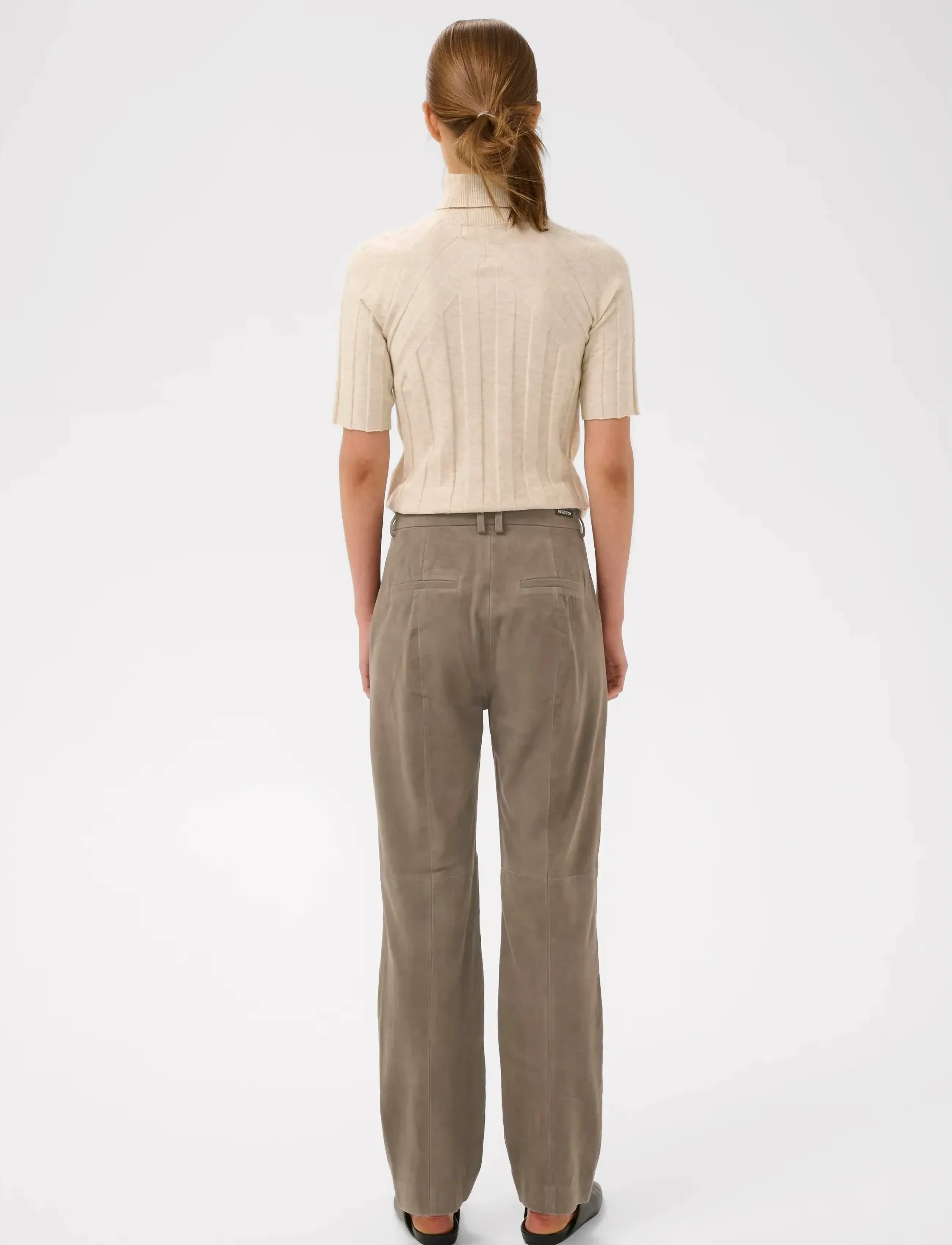 InWear - CARNIKAIW PANT - festtøj til outletpriser - sandy grey - 4
