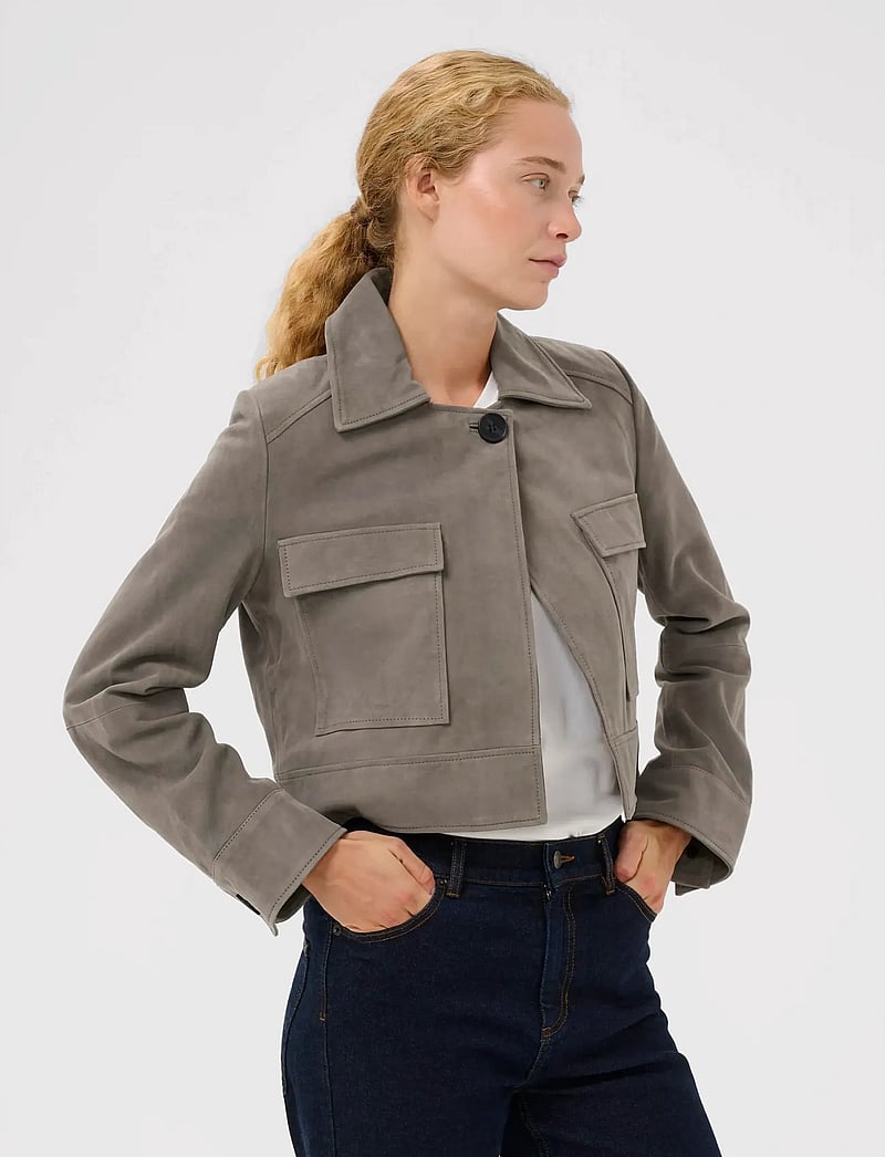 InWear - CARNIKAIW JACKET - frühlingsjacken - sandy grey - 0