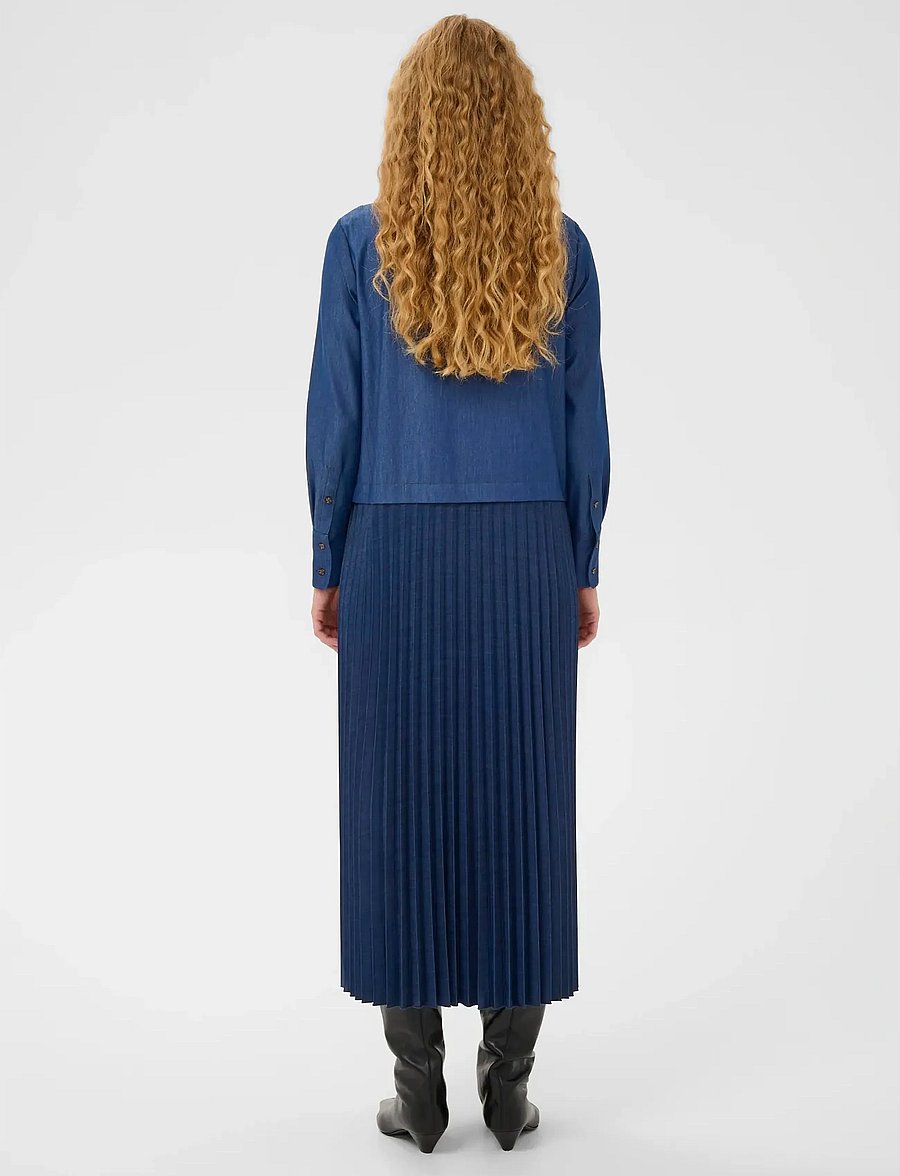 InWear - CHERRIEIW DRESS - midikleider - dark denim - 4