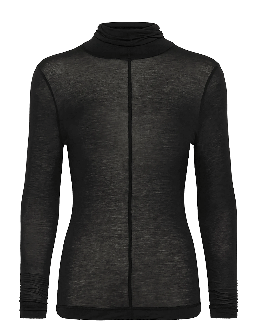 InWear - TYLERIW ROLLNECK - pikkade varrukatega topid - black - 1