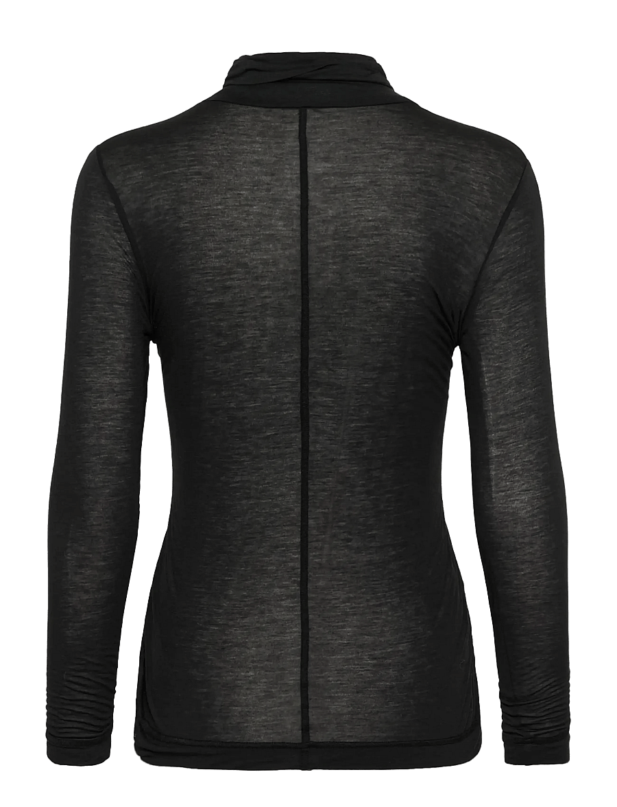 InWear - TYLERIW ROLLNECK - pikkade varrukatega topid - black - 2