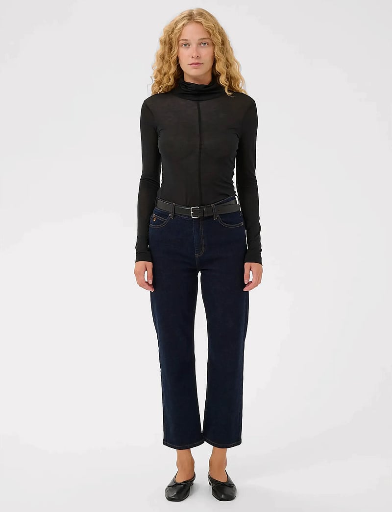 InWear - TYLERIW ROLLNECK - long-sleeved tops - black - 3