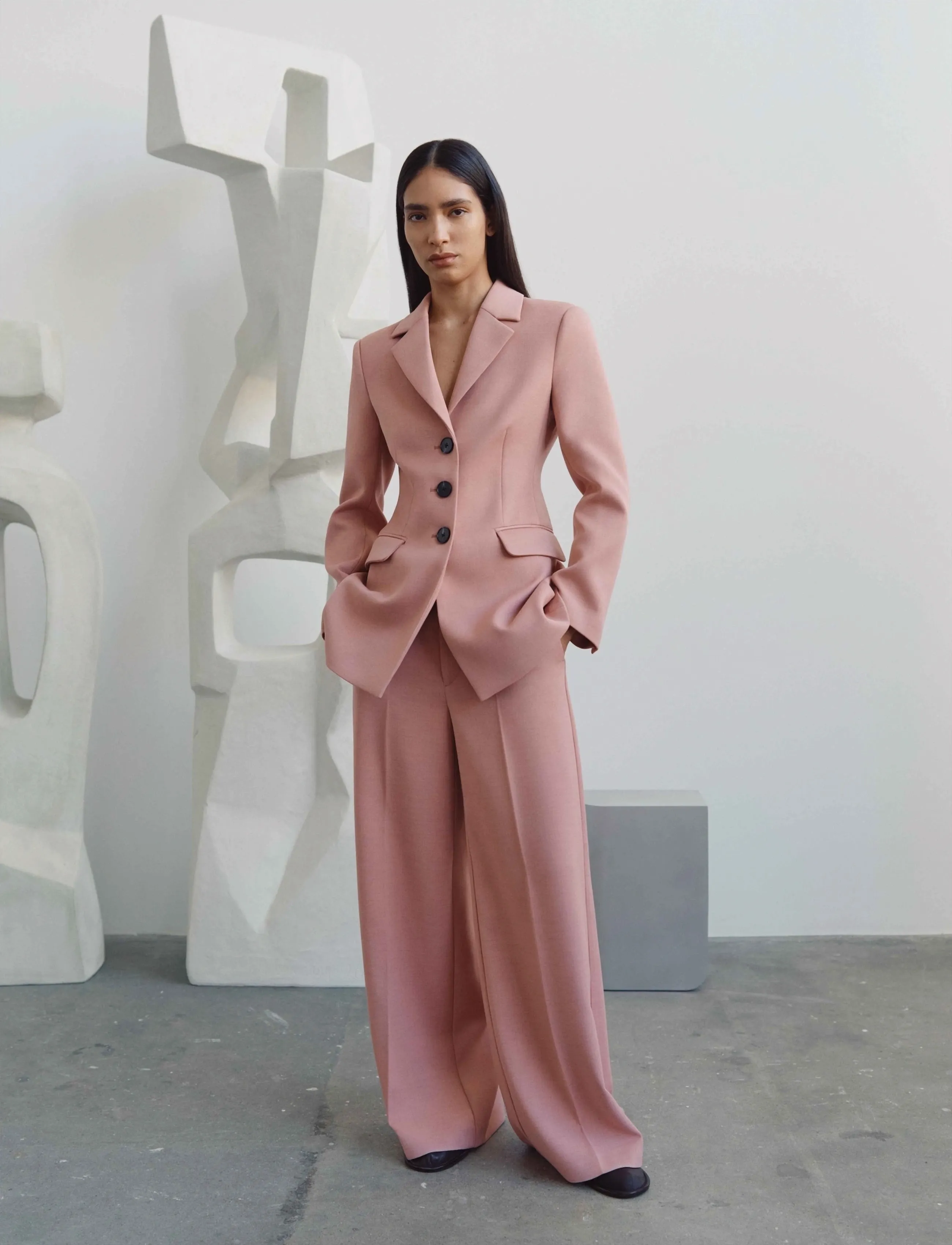 InWear Hollyniw Blazer, 42, Pink, Blazere > Enkeltradede Blazere, Dame