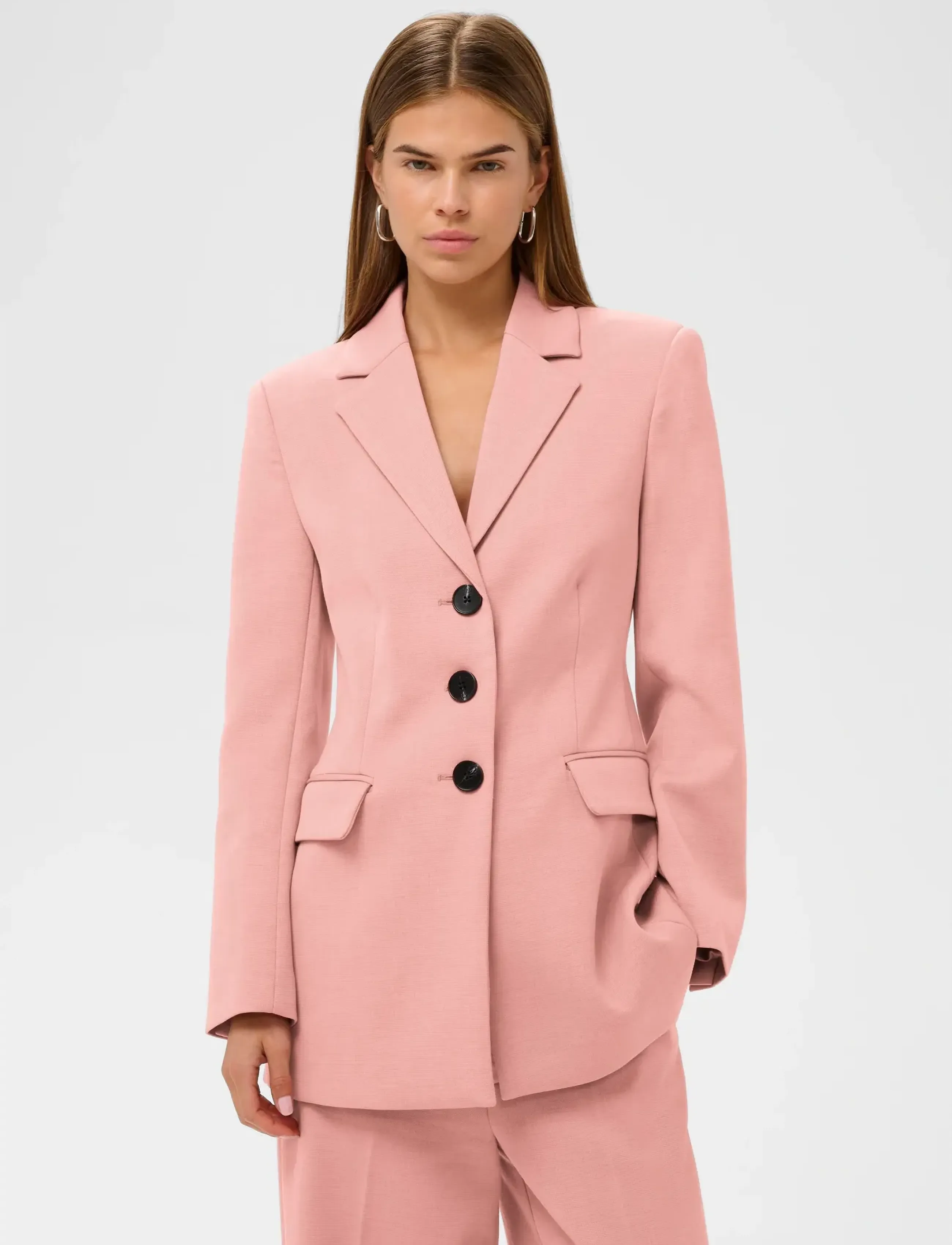 InWear HOLLYNIW BLAZER - InWear - ASH ROSE MELANGE / pink/rose