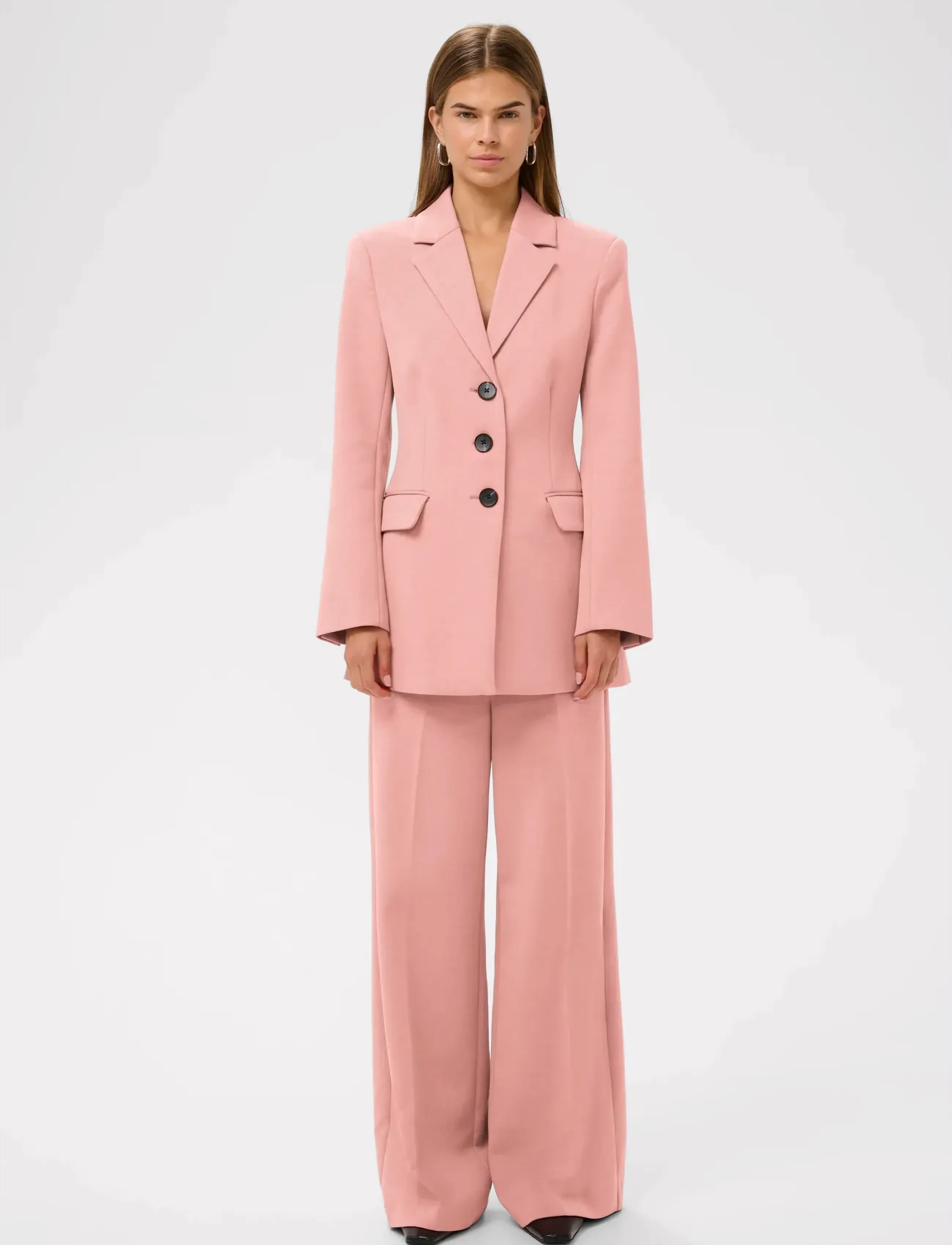 InWear - HOLLYNIW BLAZER - enkeltradede blazere - ash rose melange - 4