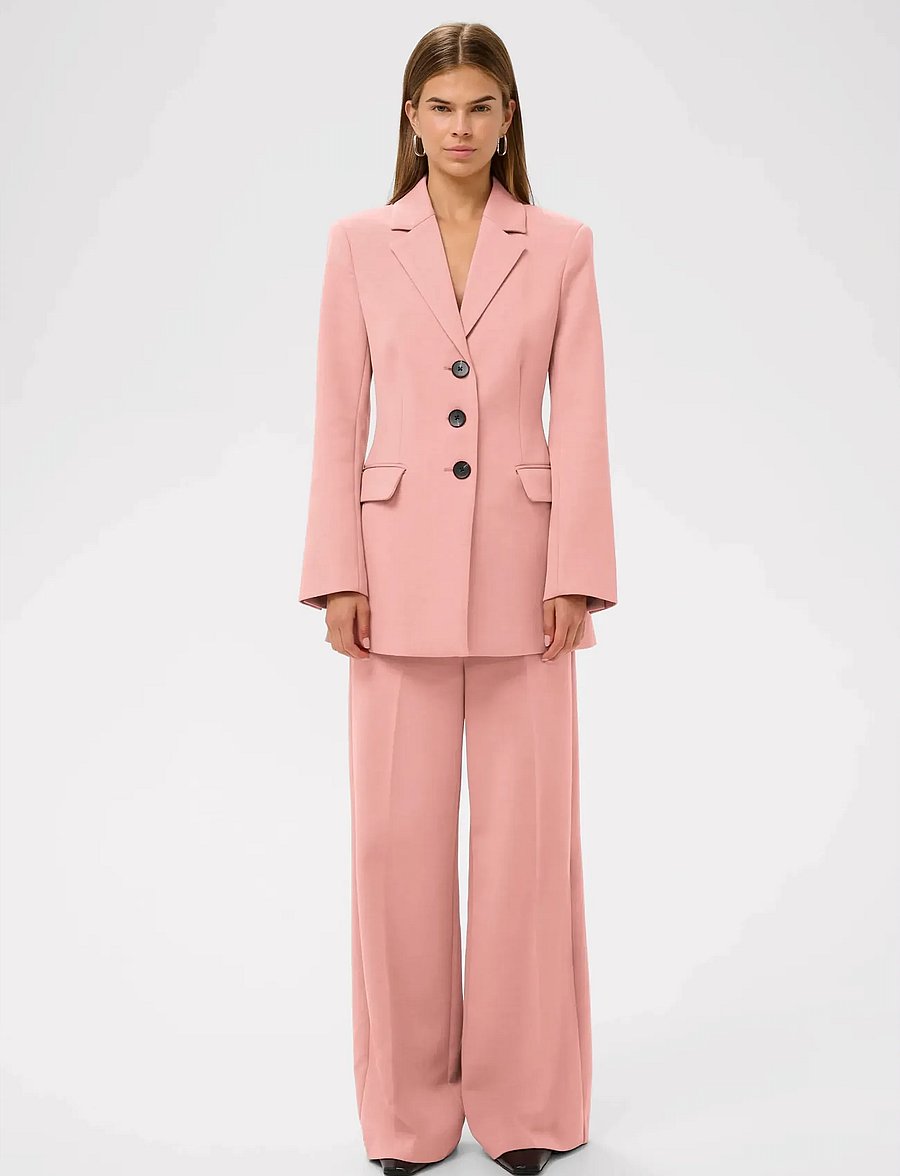 InWear - HOLLYNIW BLAZER - enkeltradede blazere - ash rose melange - 4