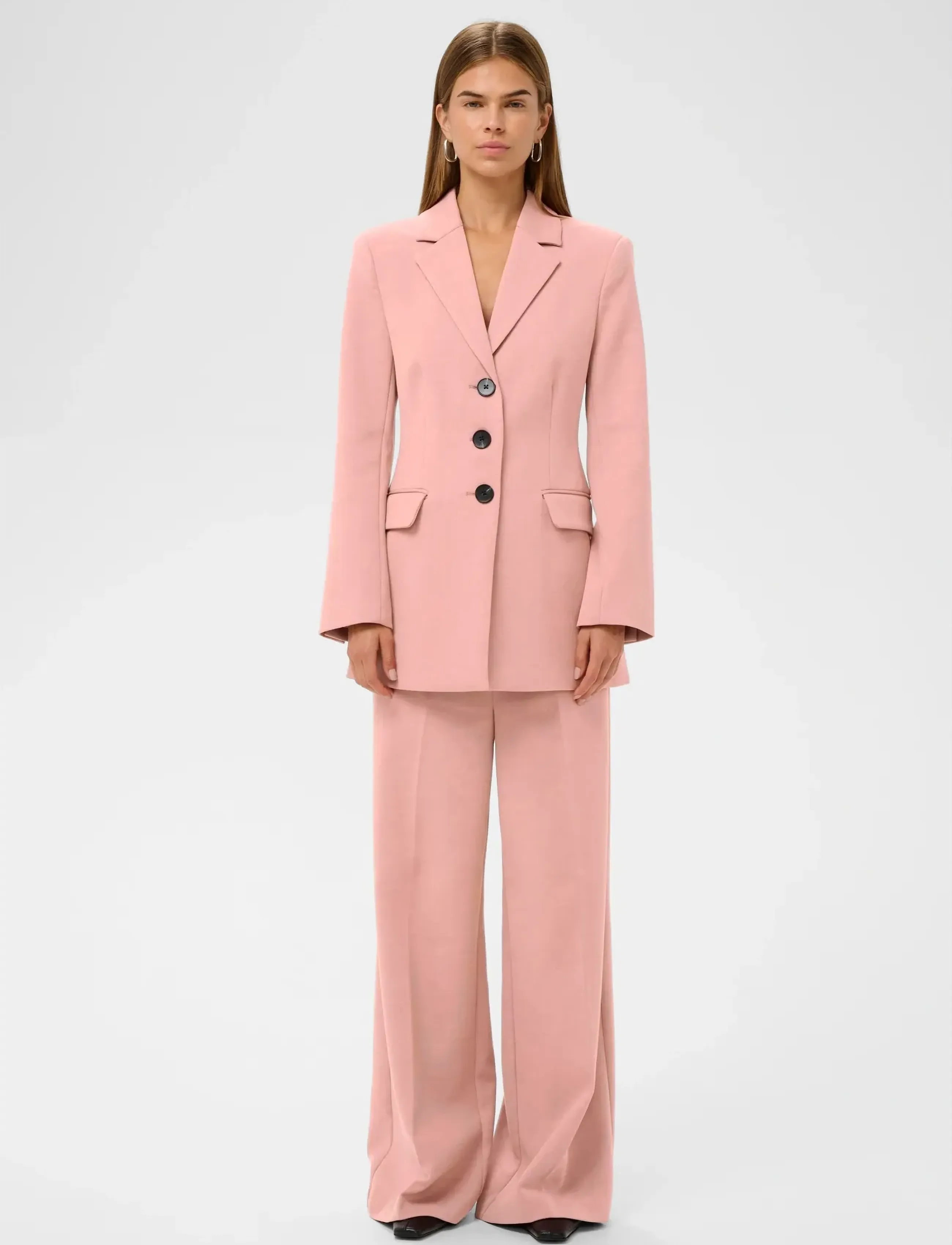 InWear - HOLLYNIW PANT - dressbukser - ash rose melange - 3