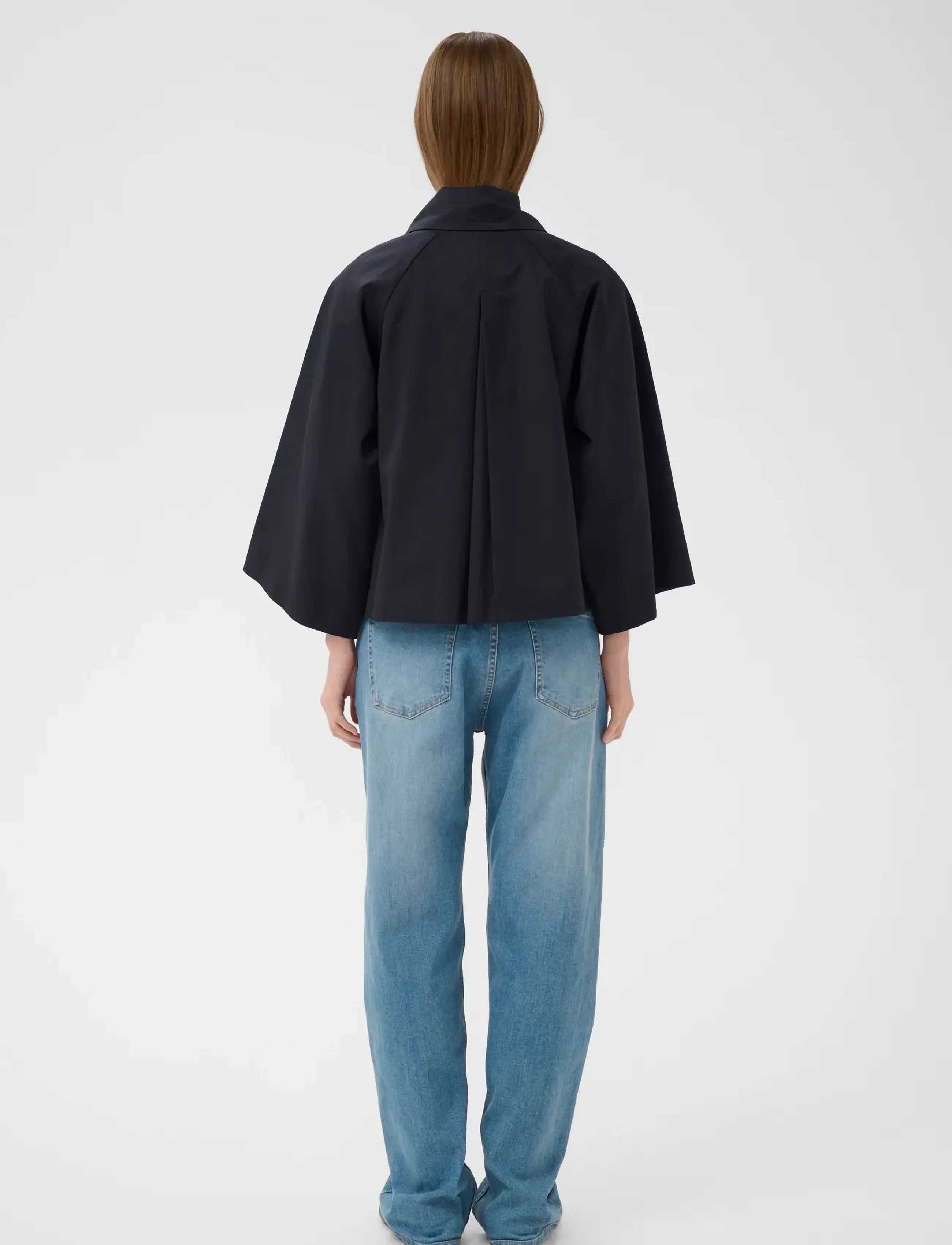 InWear - HINONAIW CAPE JACKET - forårsjakker - marine blue - 4