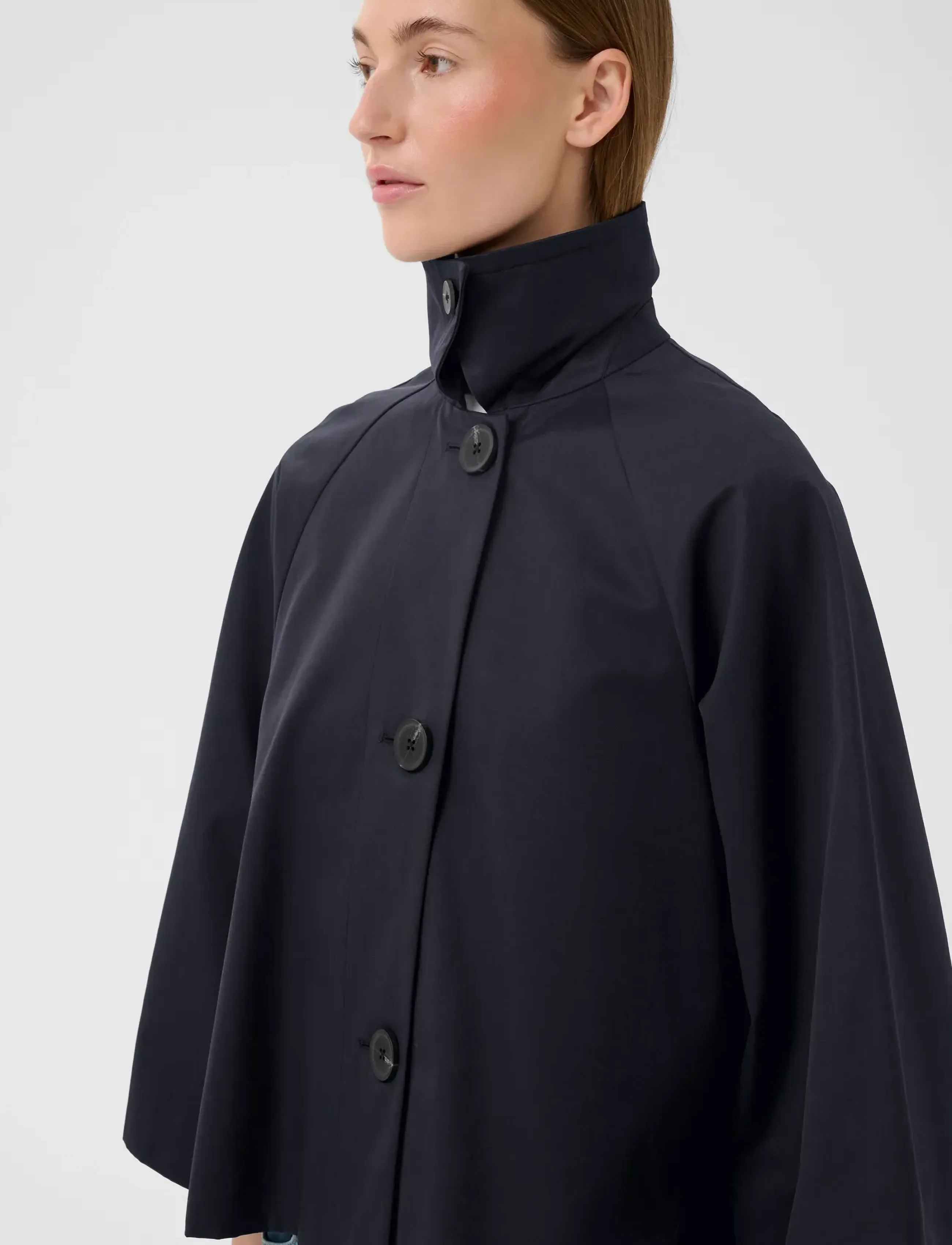 InWear - HINONAIW CAPE JACKET - forårsjakker - marine blue - 5