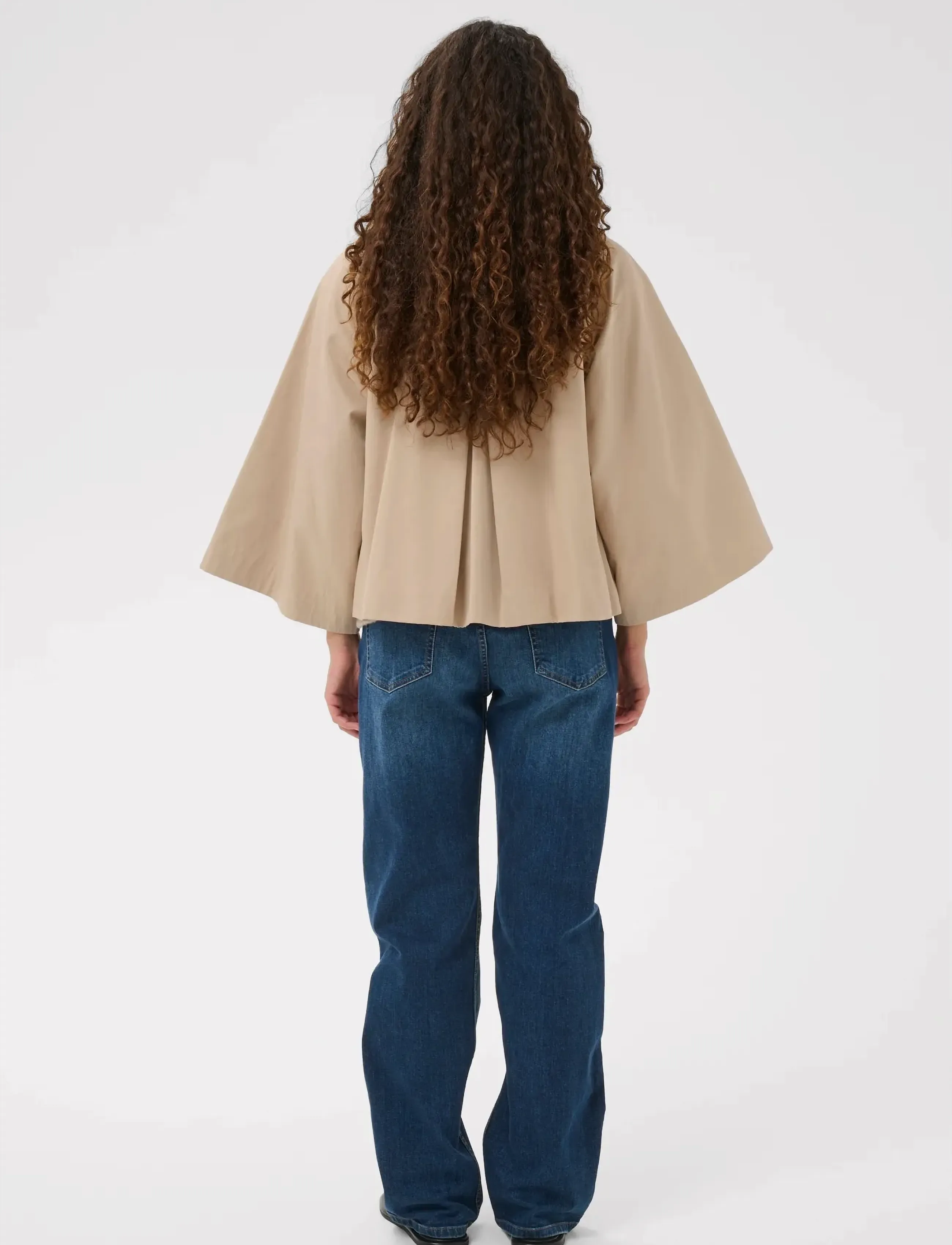 InWear - HINONAIW CAPE JACKET - frühlingsjacken - sandstone - 5