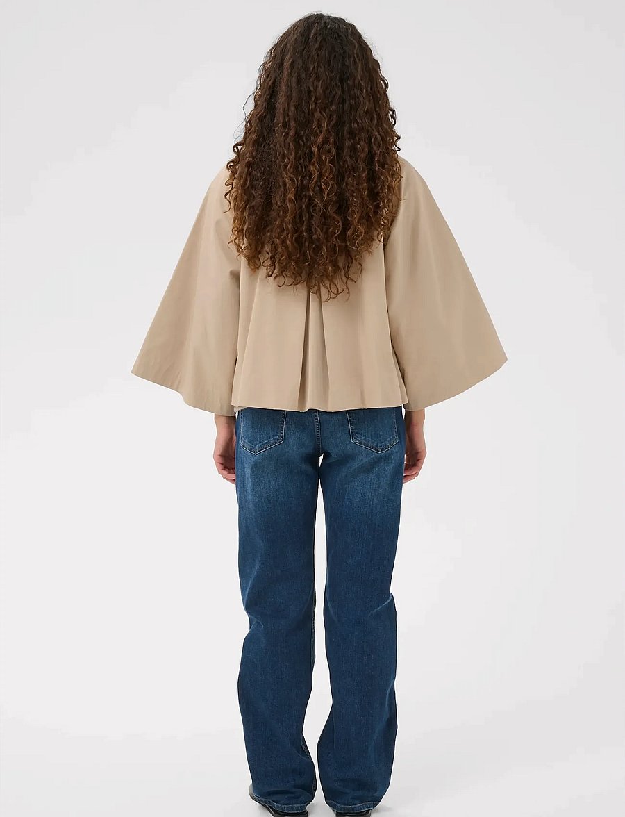 InWear - HINONAIW CAPE JACKET - vestes de printemps - sandstone - 5