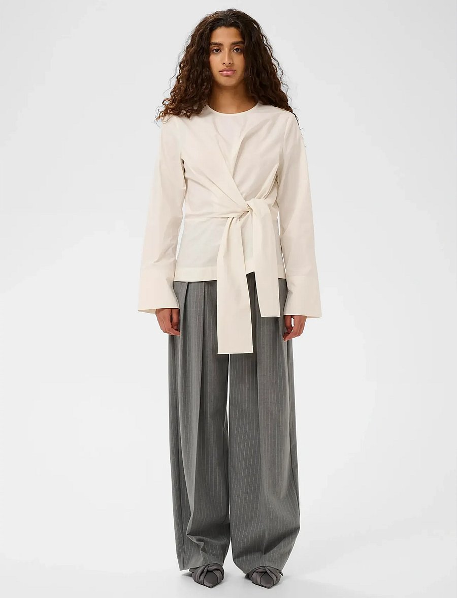 InWear - GRAYSONIW BLOUSE - langärmlige hemden - whisper white - 3