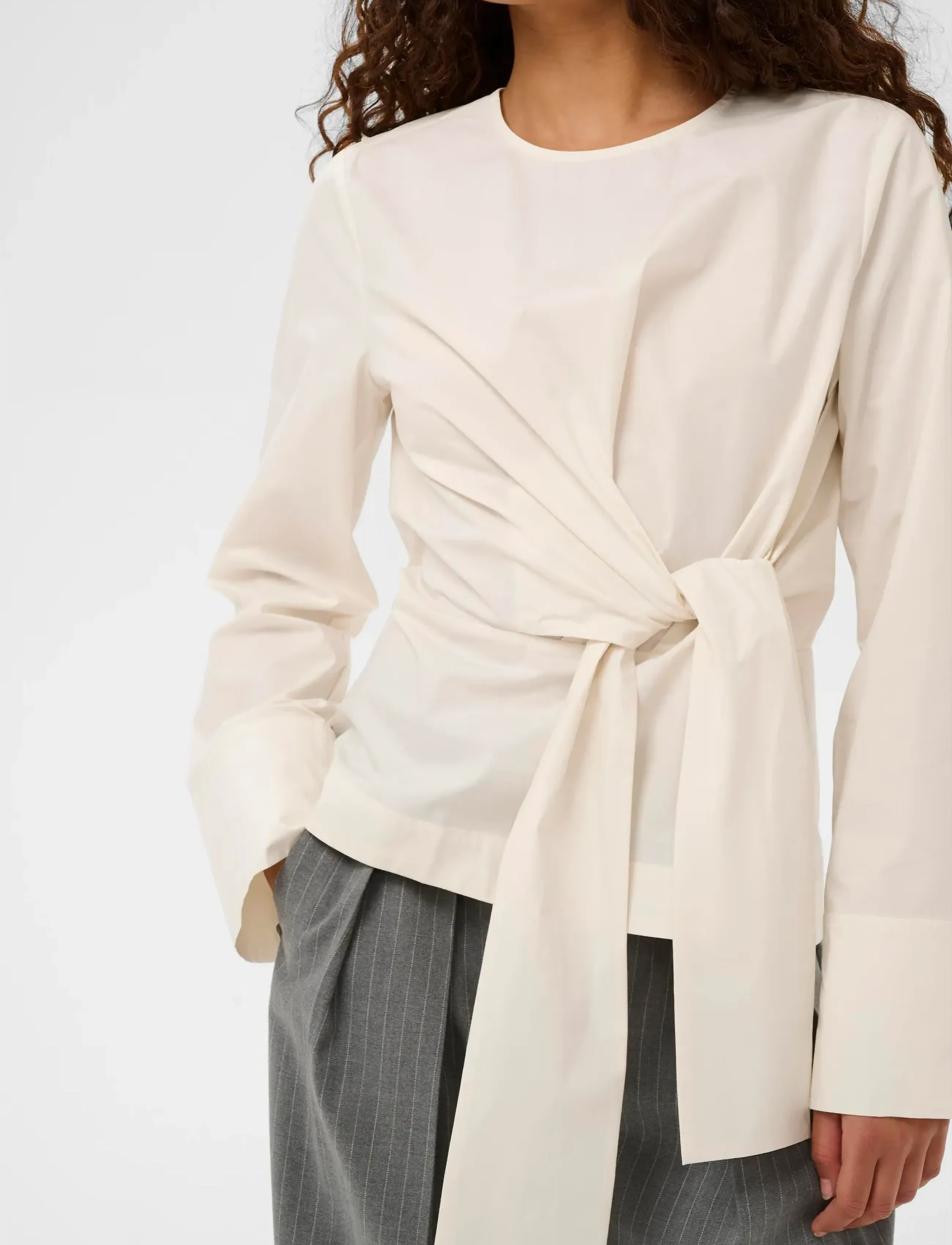 InWear - GRAYSONIW BLOUSE - pikkade varrukatega särgid - whisper white - 5