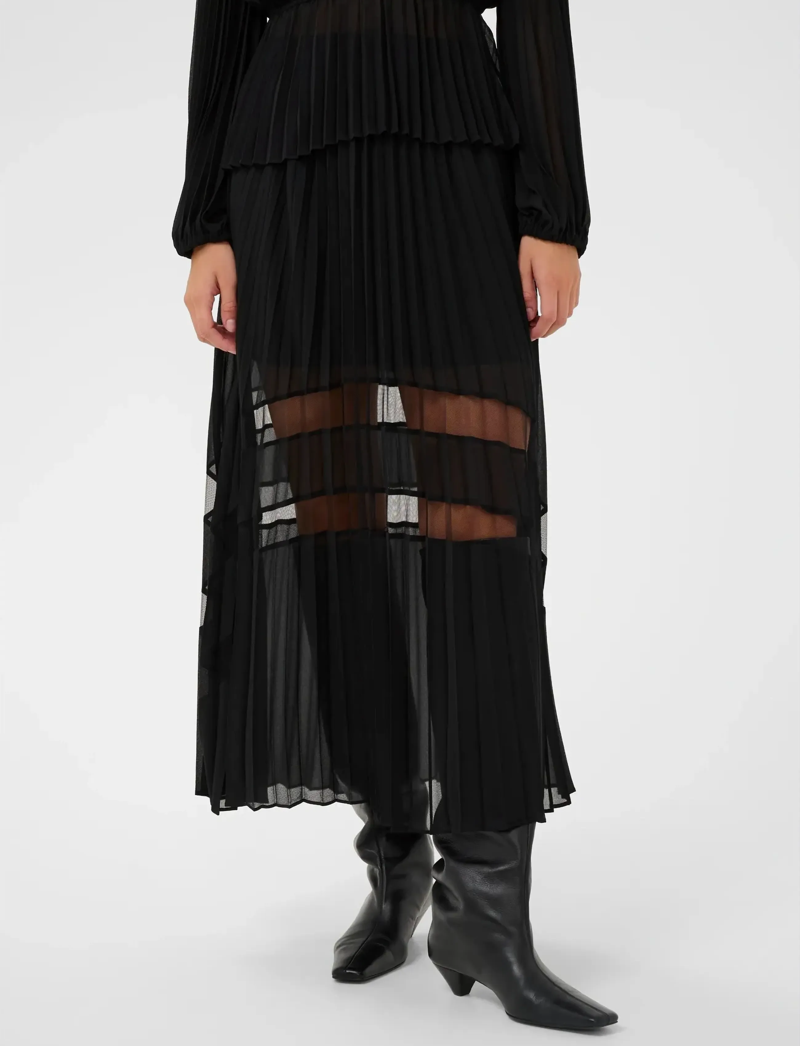 InWear GISELLEIW SKIRT - InWear - BLACK / black