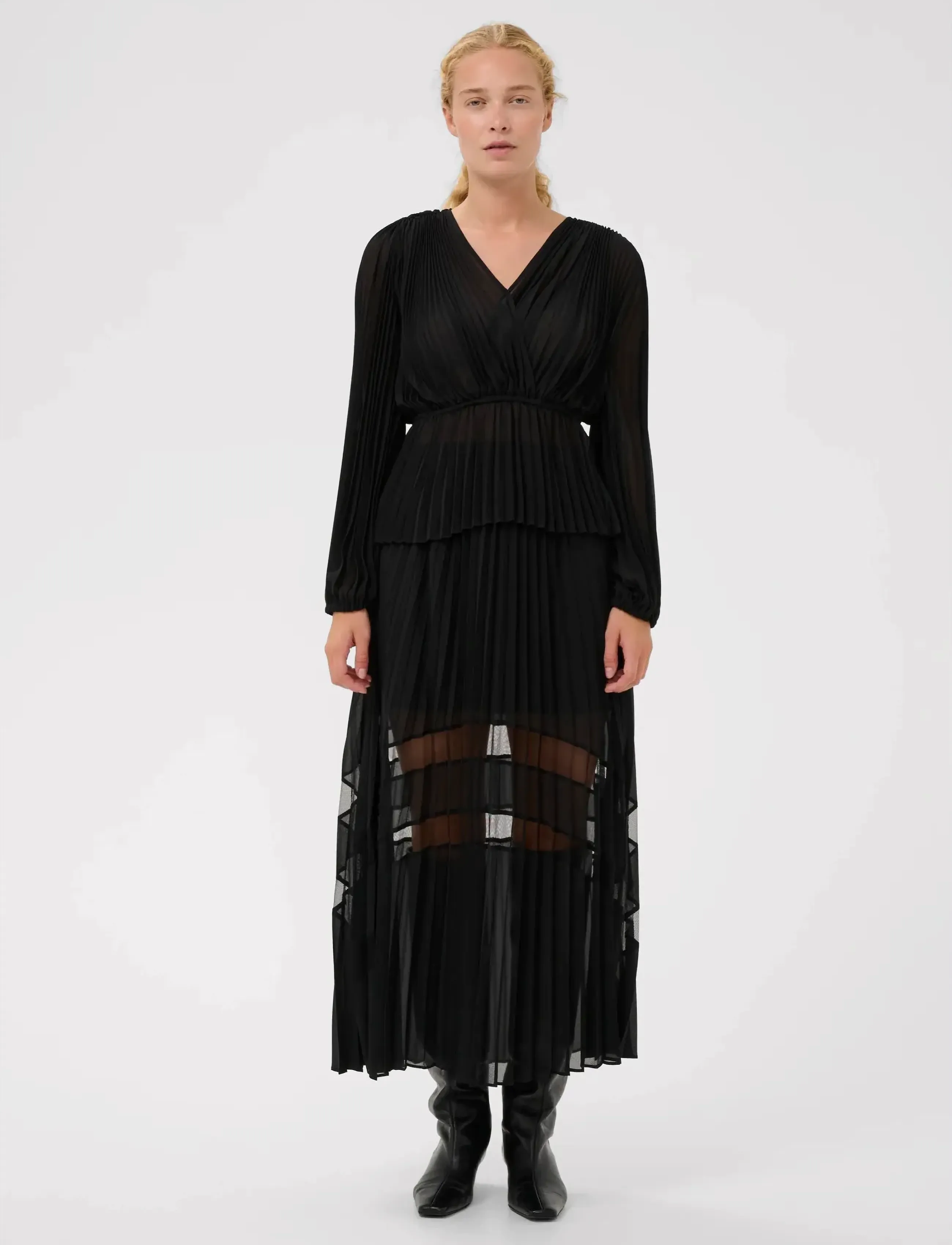 InWear - GISELLEIW SKIRT - maxi röcke - black - 3