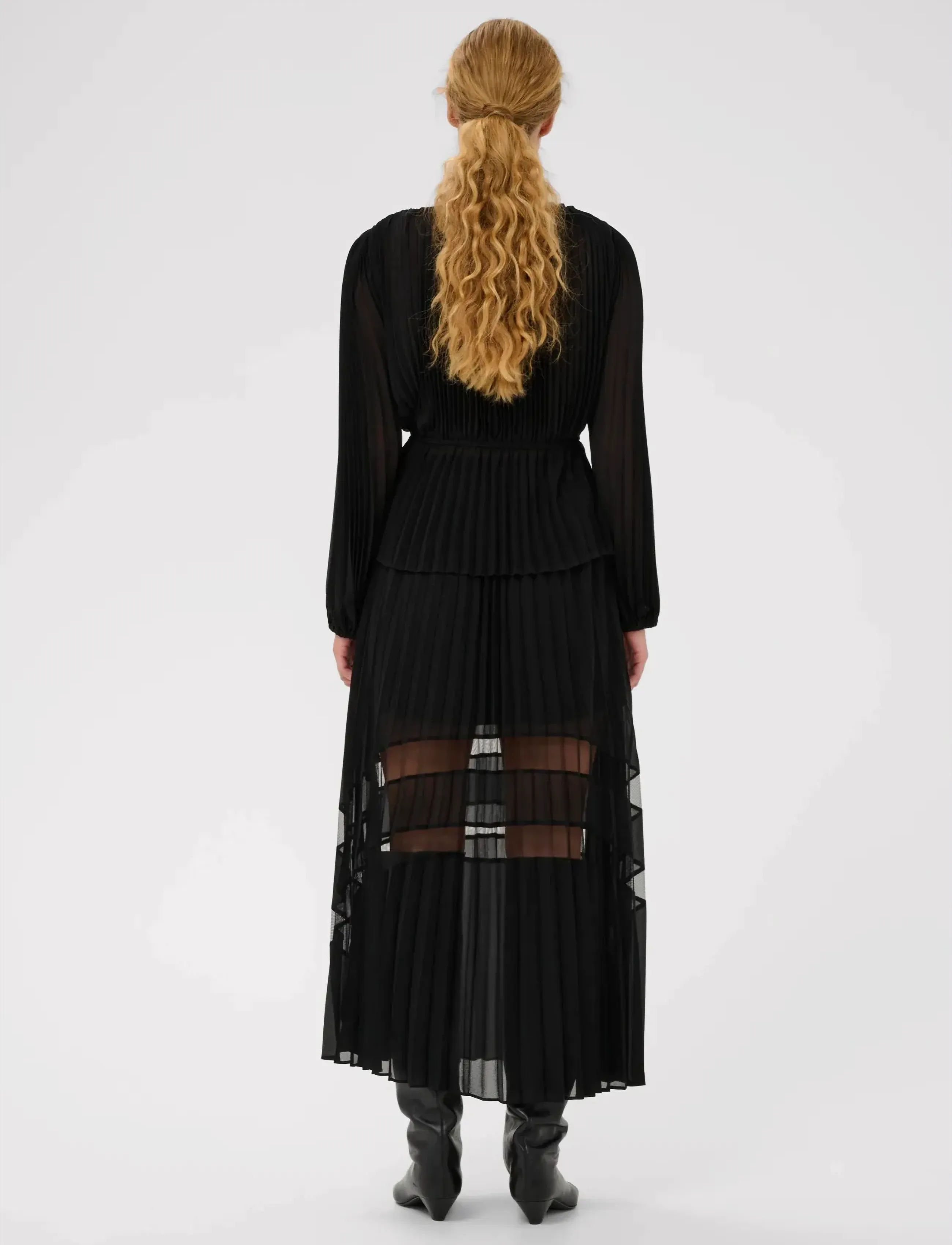 InWear - GISELLEIW SKIRT - maxi röcke - black - 4