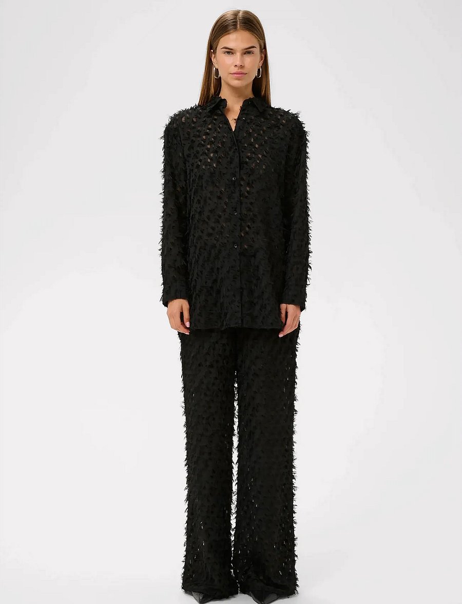 InWear - GIDEONIW SHIRT - marškiniai ilgomis rankovėmis - black - 3