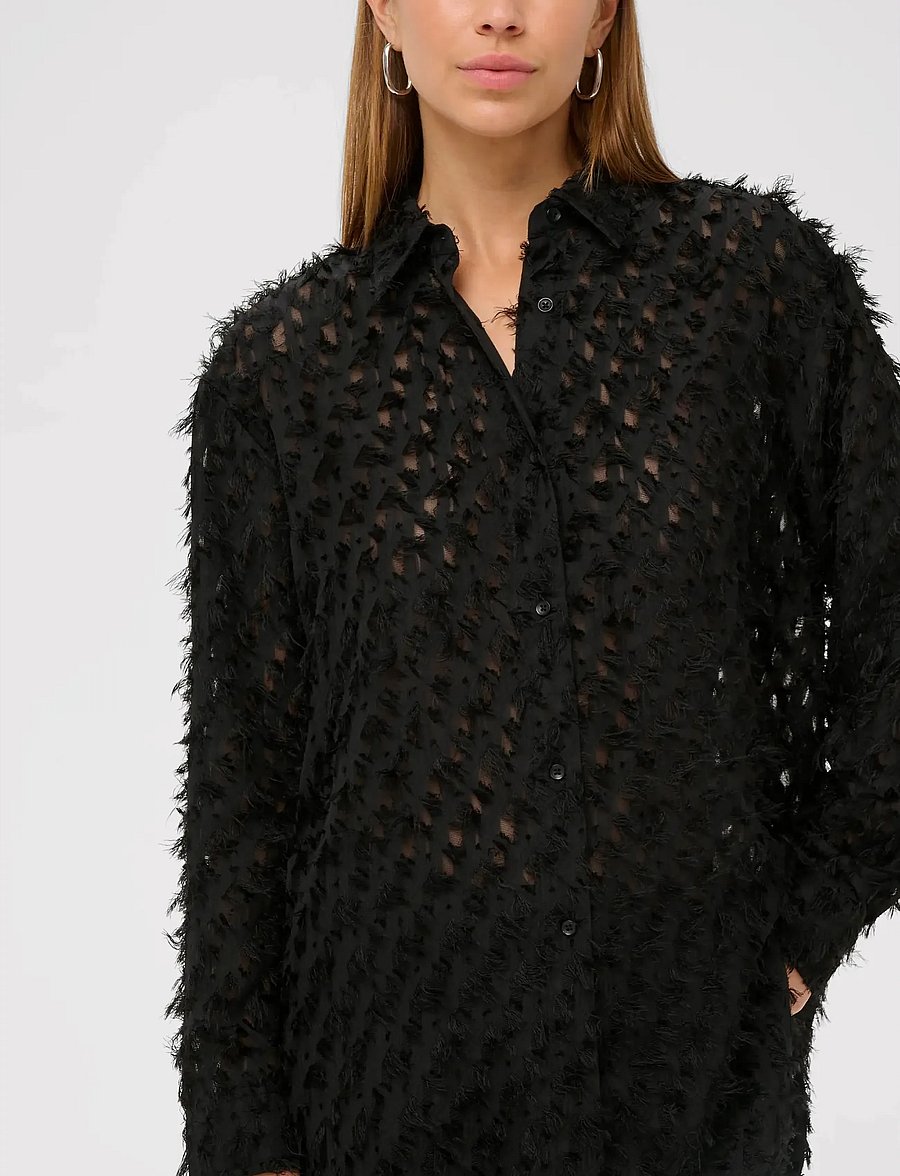 InWear - GIDEONIW SHIRT - marškiniai ilgomis rankovėmis - black - 4