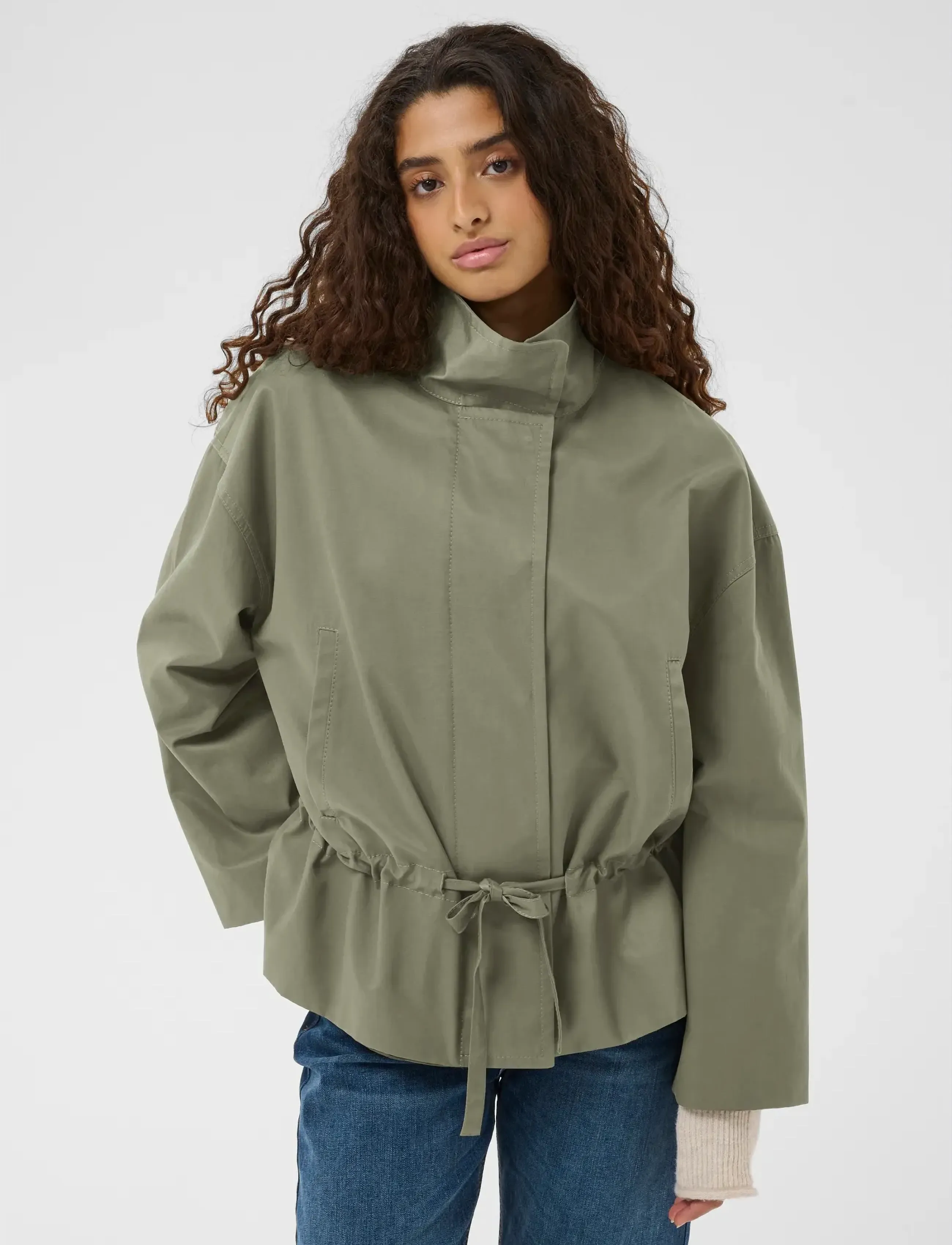 InWear Gracelynniw Jacket, 36, Coats, Grün - Light Frauen