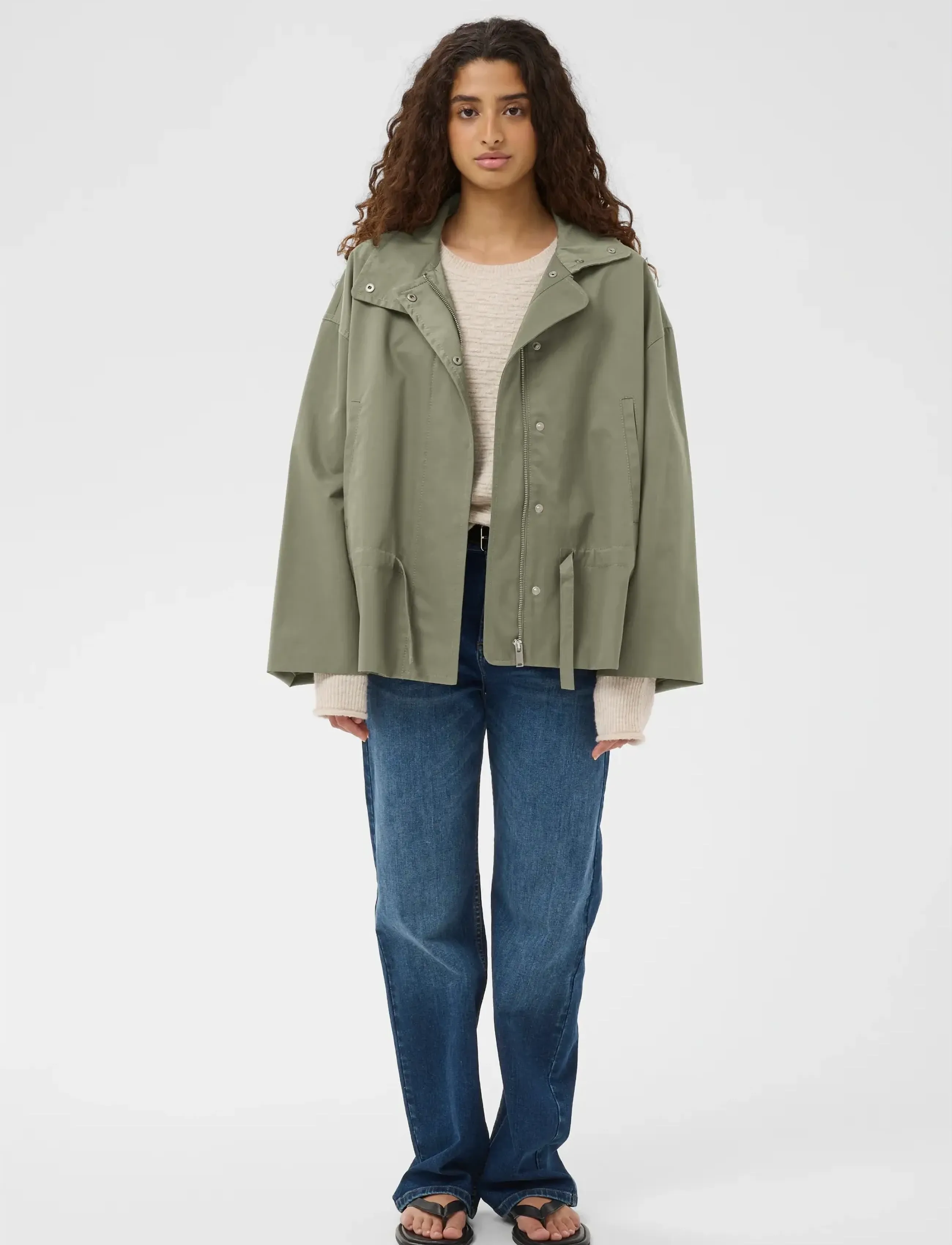 InWear - GRACELYNNIW JACKET - forårsjakker - mulled basil - 3