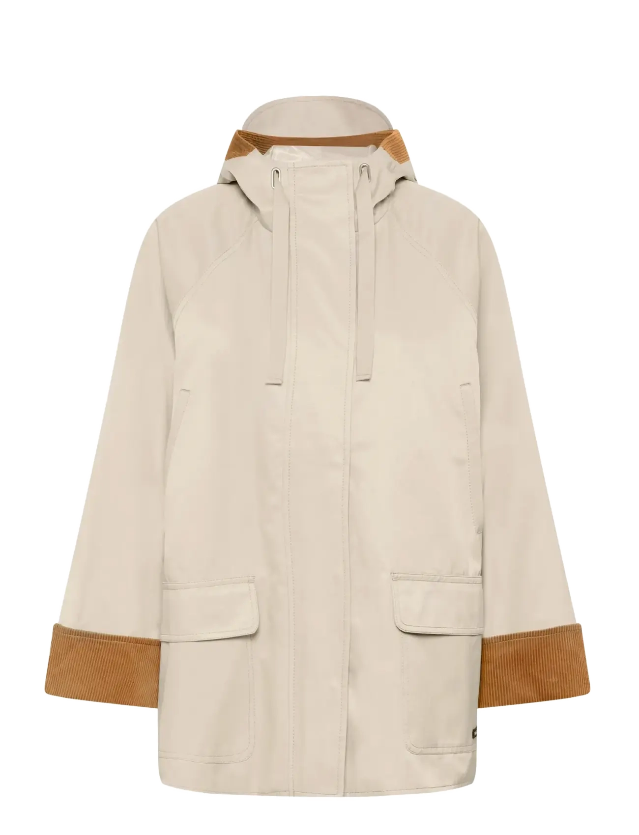 GRACELYNNIW HOODED JACKET - CHATEAU GRAY