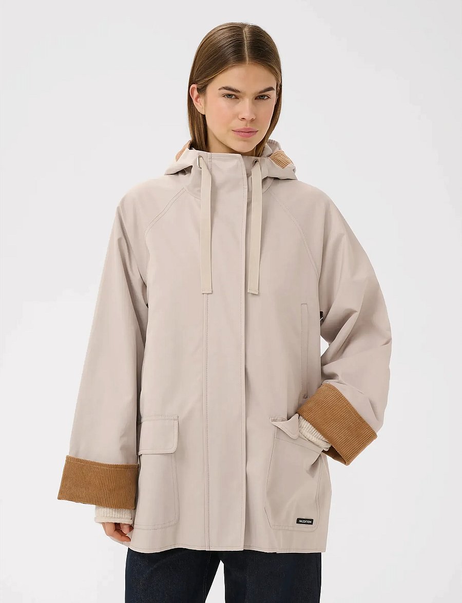 InWear - GRACELYNNIW HOODED JACKET - forårsjakker - chateau gray - 4