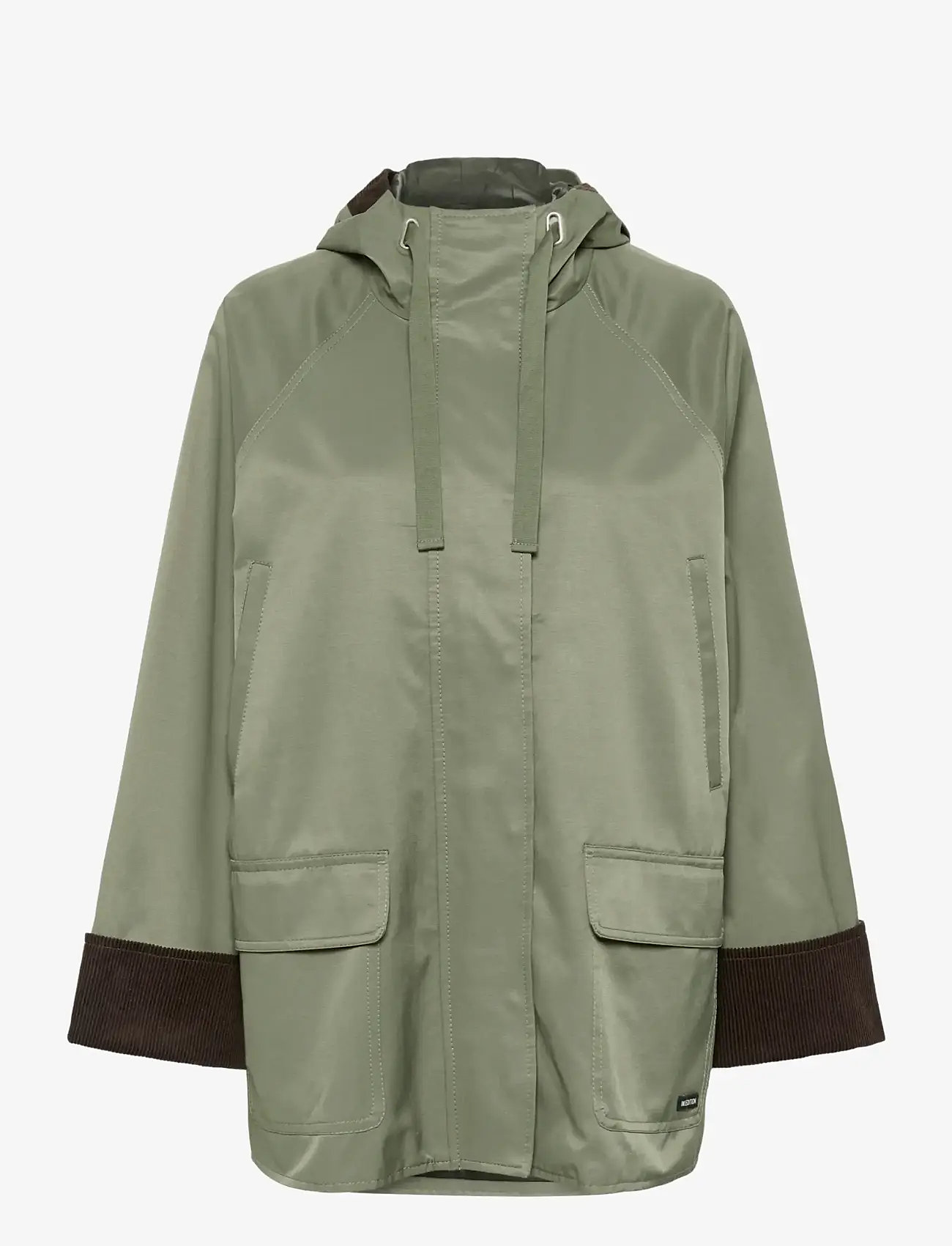 InWear - GRACELYNNIW HOODED JACKET - forårsjakker - mulled basil - 1