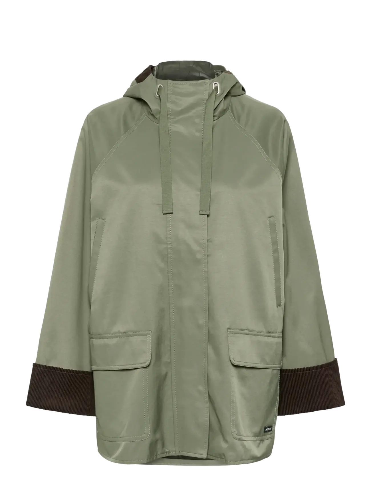 InWear GRACELYNNIW HOODED JACKET - Vaatteet - MULLED BASIL / khaki/green