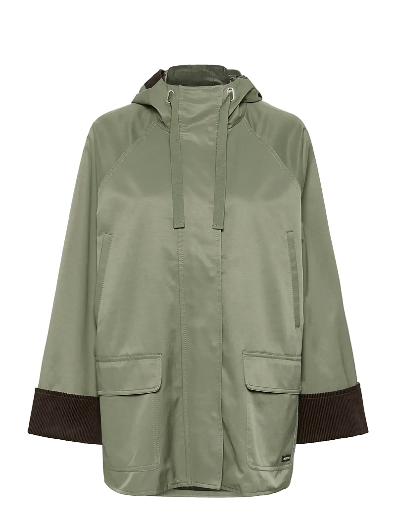 InWear - GRACELYNNIW HOODED JACKET - forårsjakker - mulled basil - 1