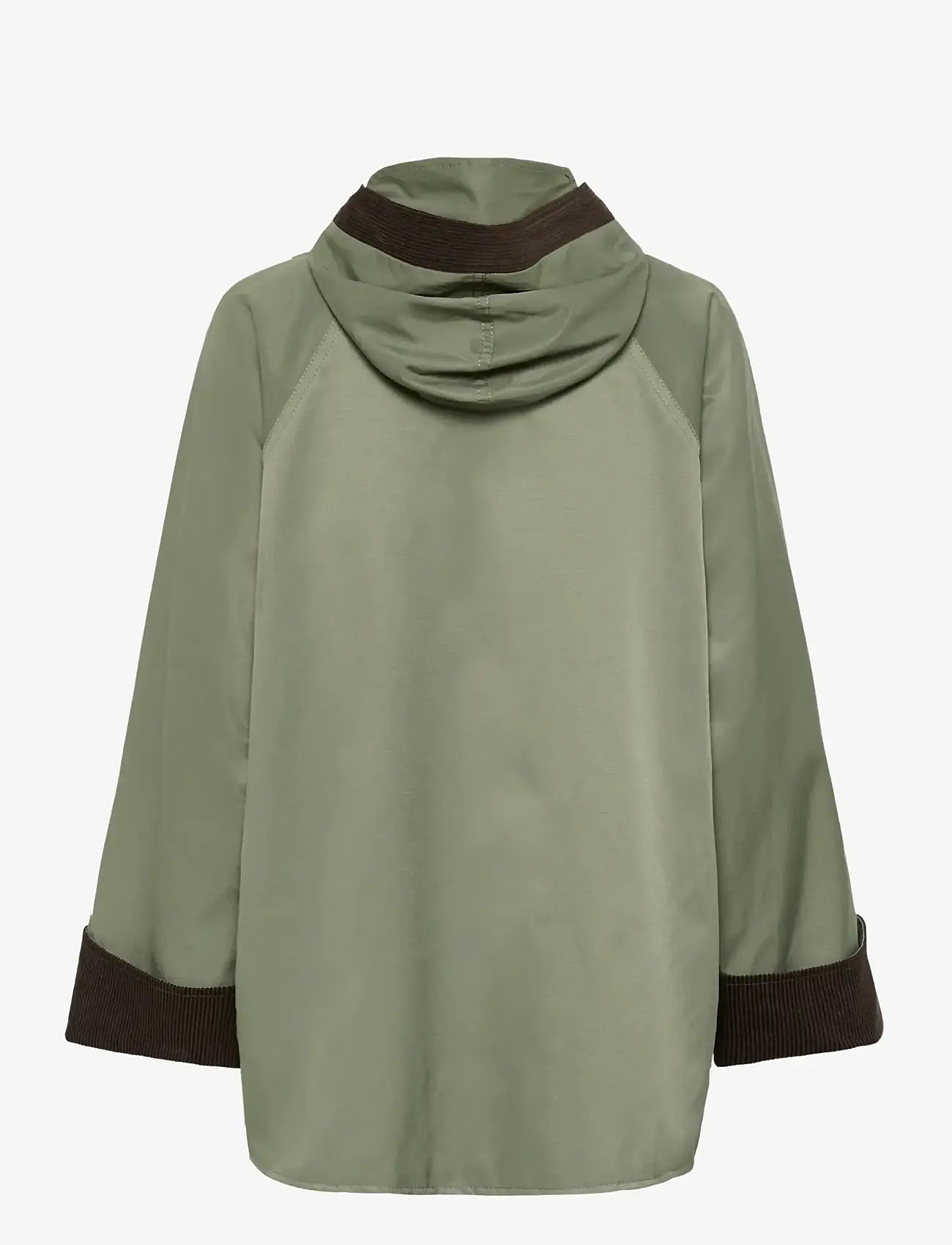 InWear - GRACELYNNIW HOODED JACKET - forårsjakker - mulled basil - 2