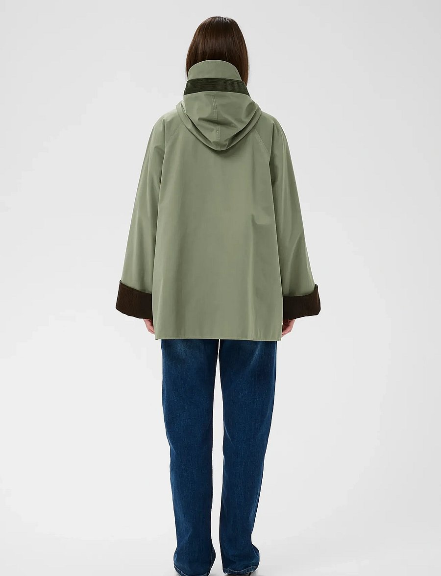 InWear - GRACELYNNIW HOODED JACKET - frühlingsjacken - mulled basil - 4