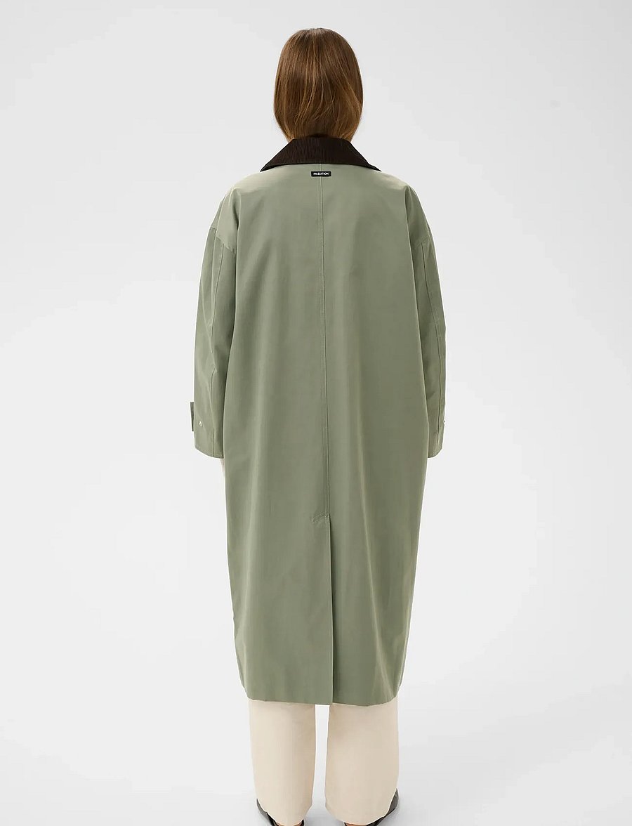 InWear - GRACELYNNIW COAT - leichte mäntel - mulled basil - 5