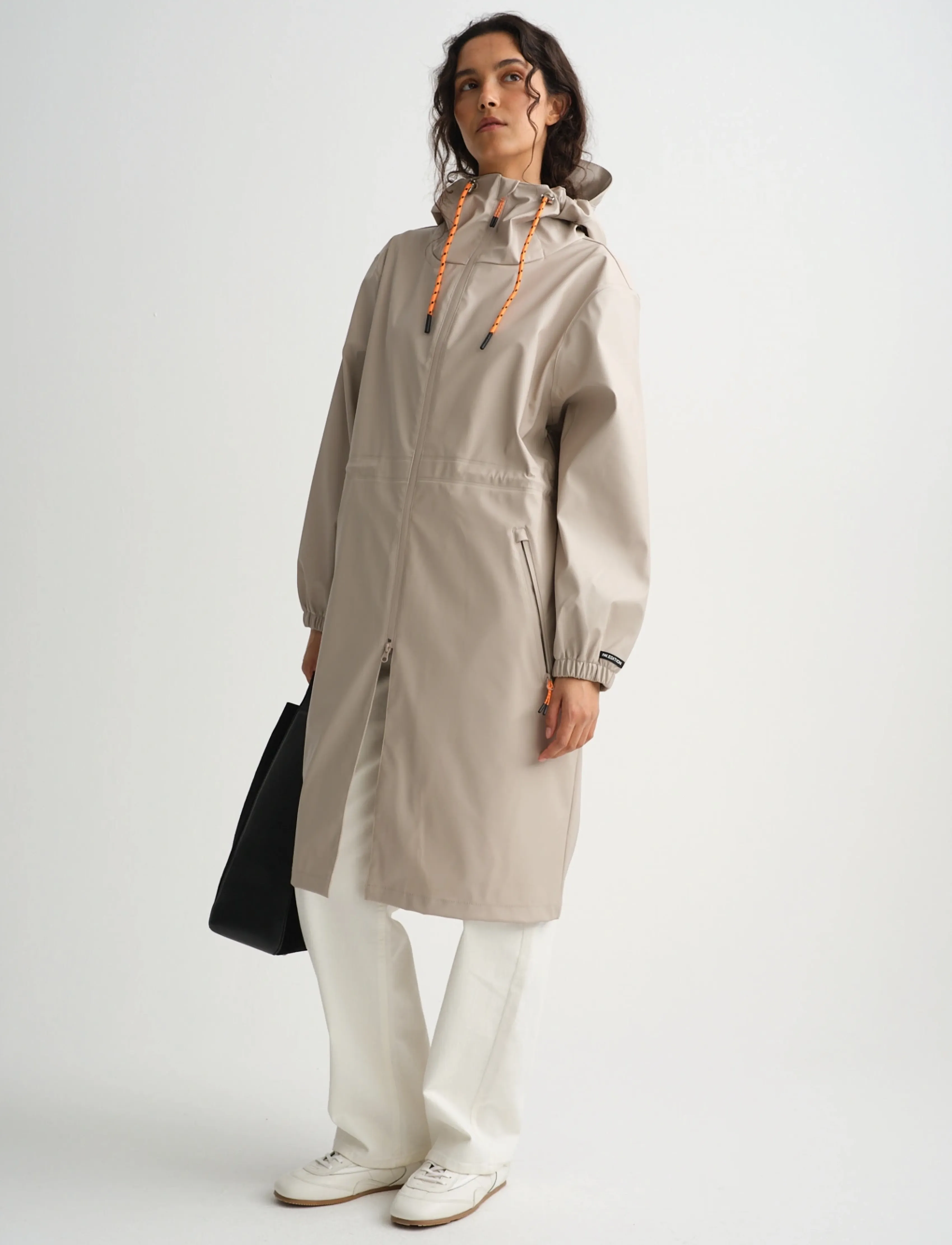 InWear Genevaiw Raincoat, 36, Rainwear, Beige - Rain Coats, Frauen