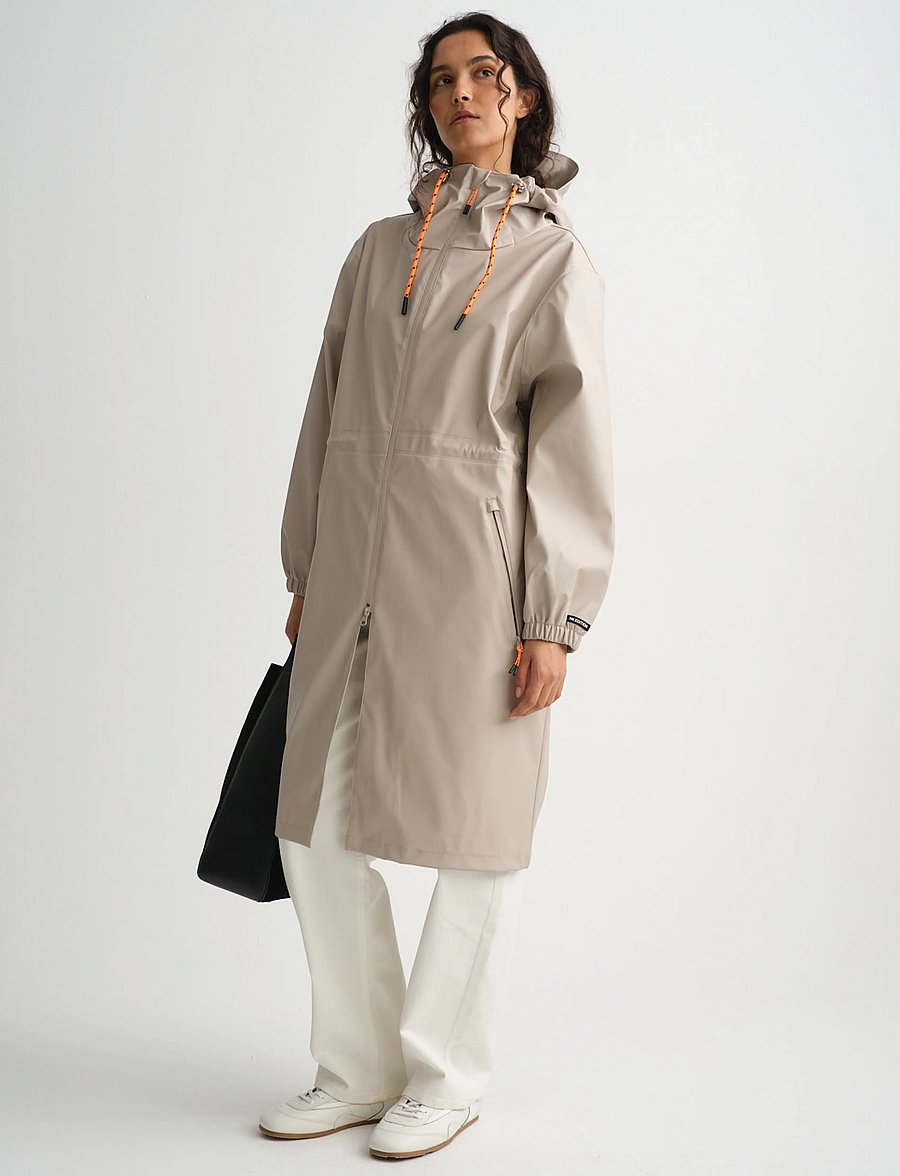 InWear - GENEVAIW RAINCOAT - rain jackets - chateau gray - 0