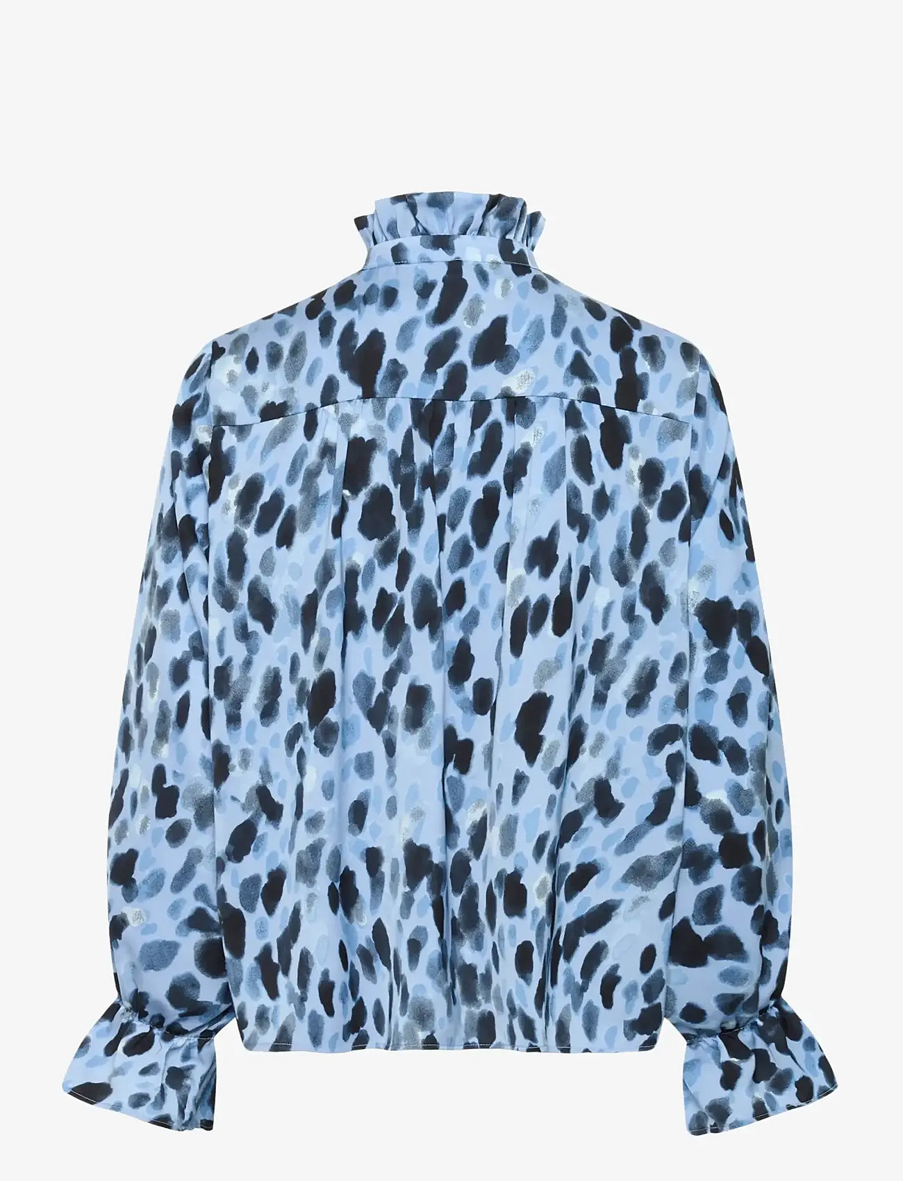 InWear - GRACIEIW PRINTED BLOUSE - langærmede bluser - blue painted dot - 2