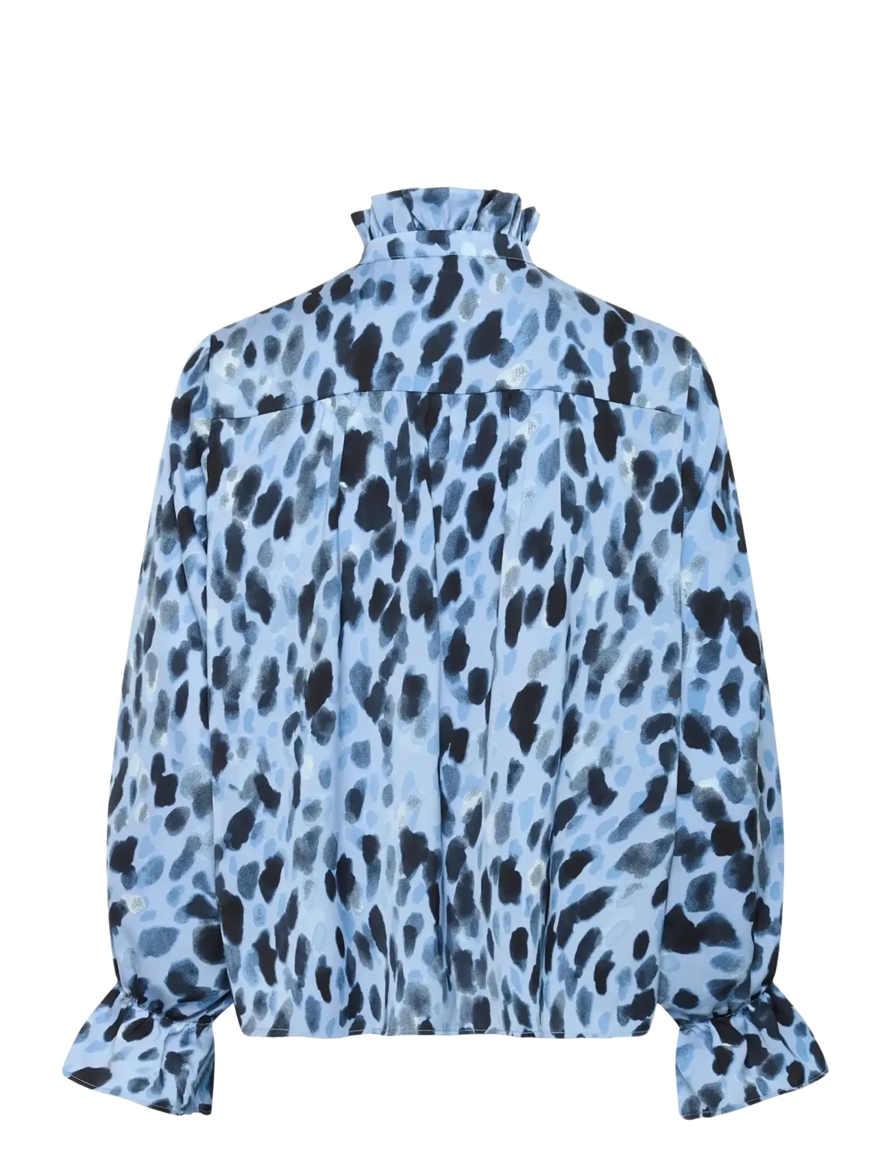InWear - GRACIEIW PRINTED BLOUSE - long sleeved blouses - blue painted dot - 2