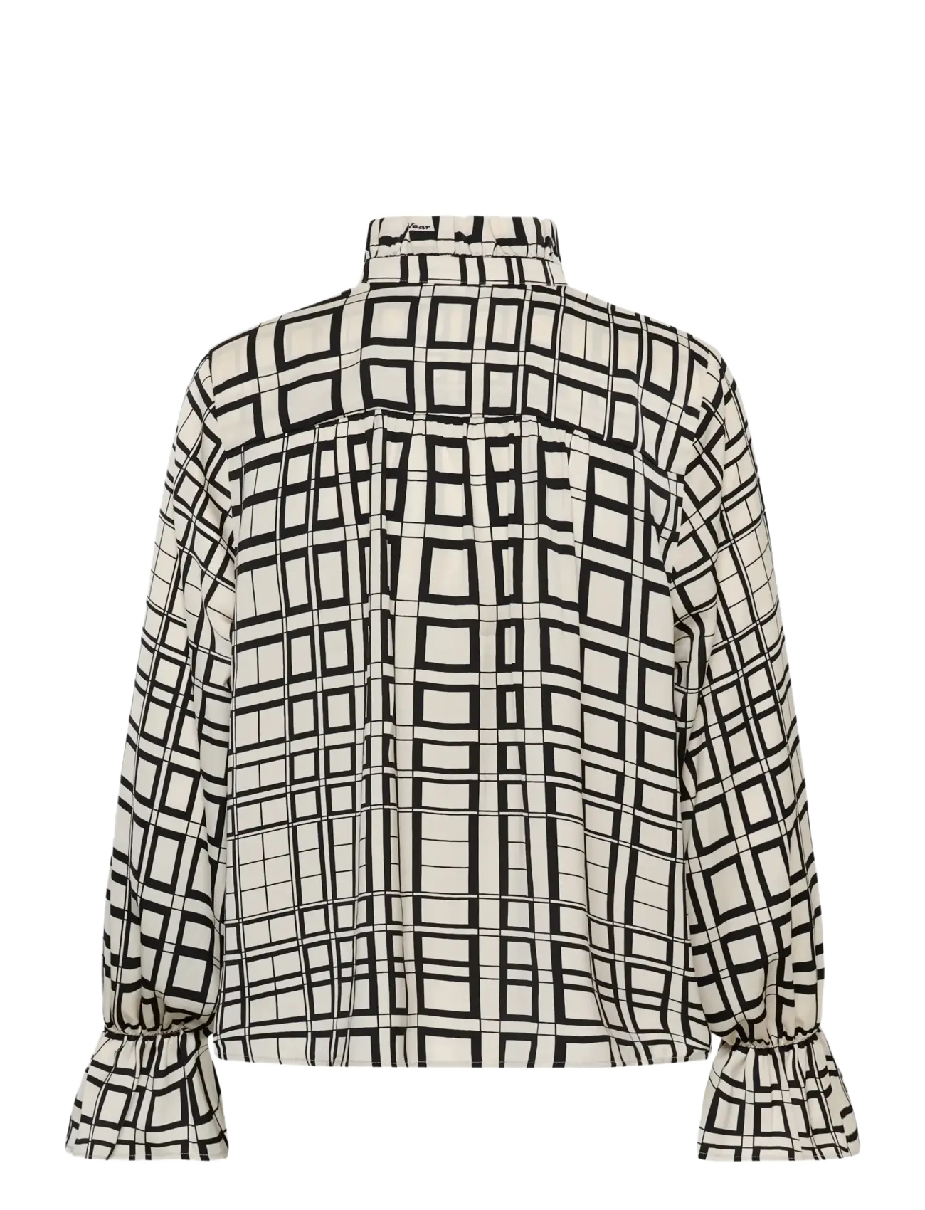 InWear - GRACIEIW PRINTED BLOUSE - langärmlige blusen - squared tiles - 2
