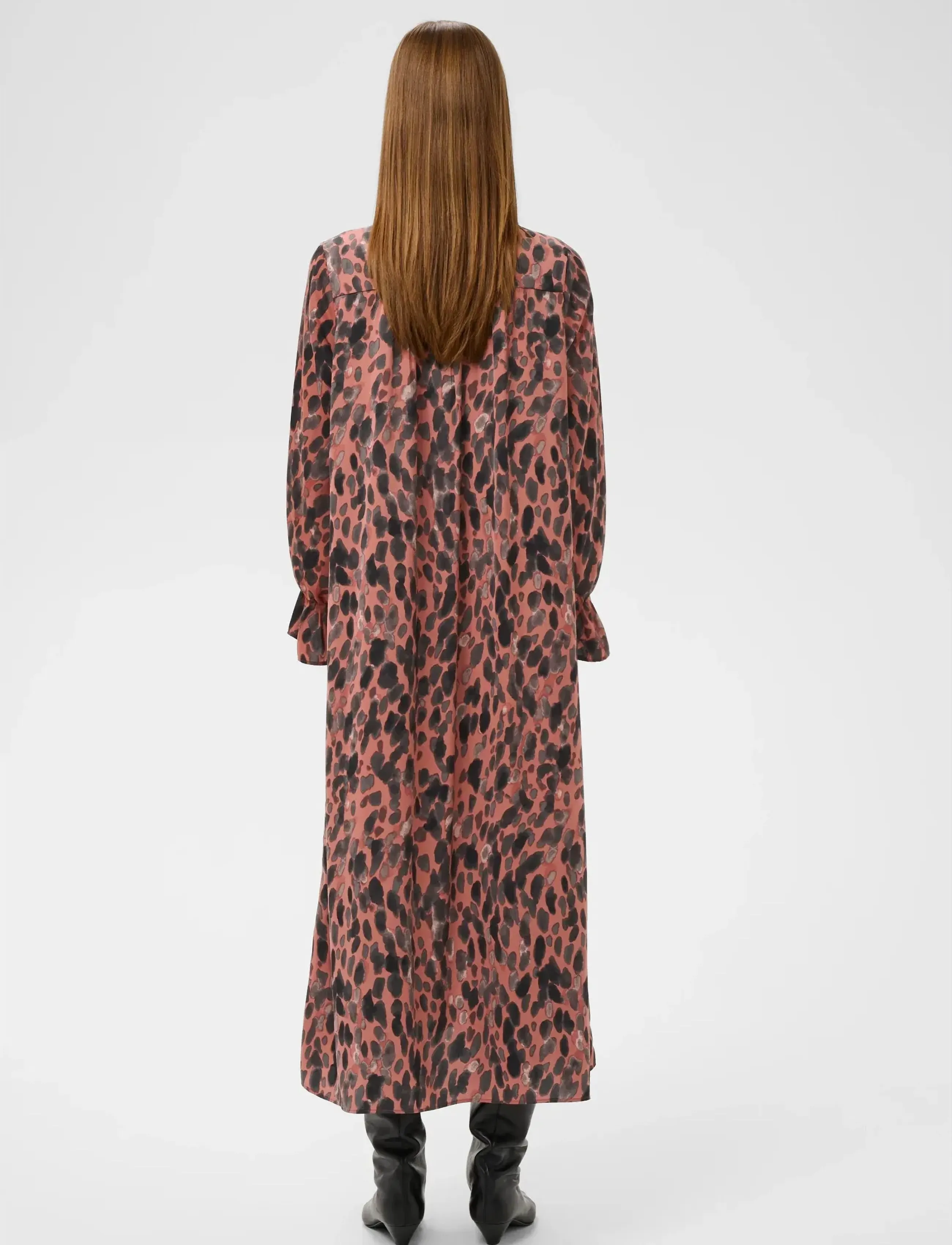 InWear - GRACIEIW PRINTED DRESS - sommerkjoler - rose painted dot - 4