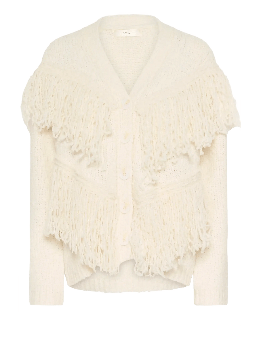 InWear - NEFELIIW CARDIGAN - strickjacken - whisper white - 1
