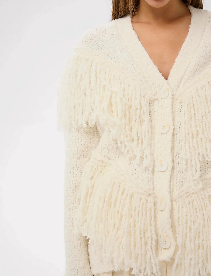 InWear - NEFELIIW CARDIGAN - strickjacken - whisper white - 5