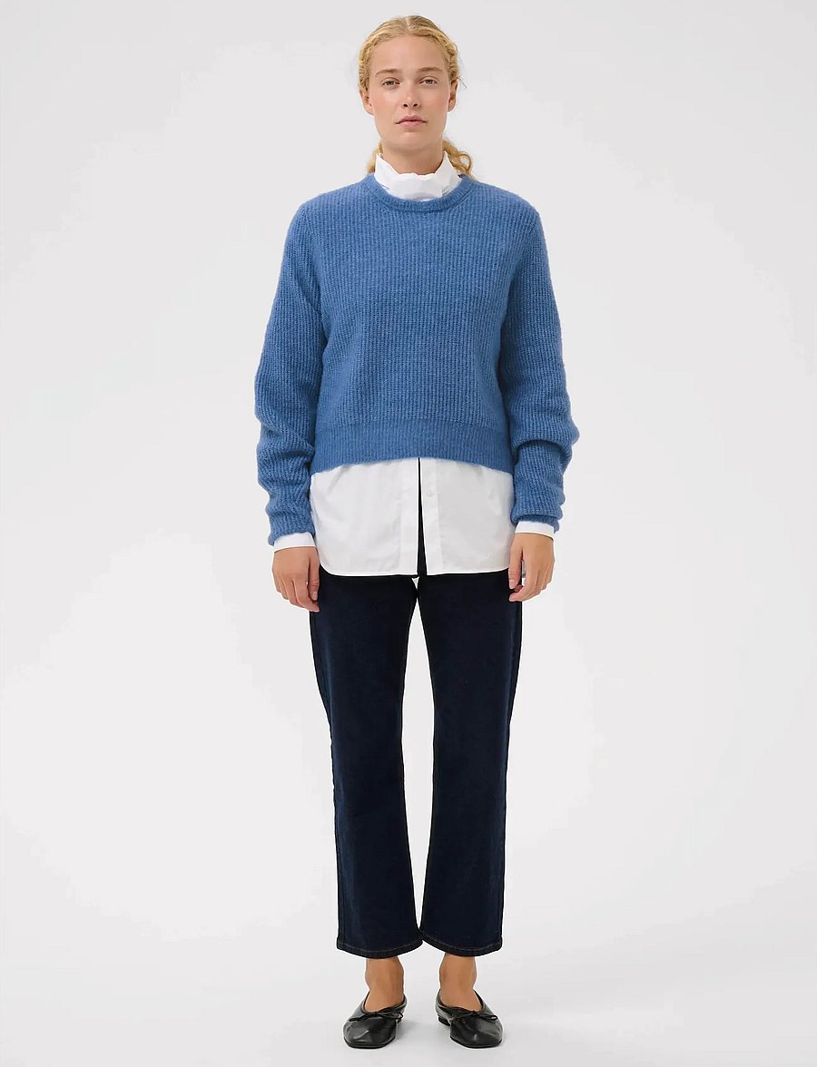 InWear - NIASIW PULLOVER - kampsunid - dutch blue - 3