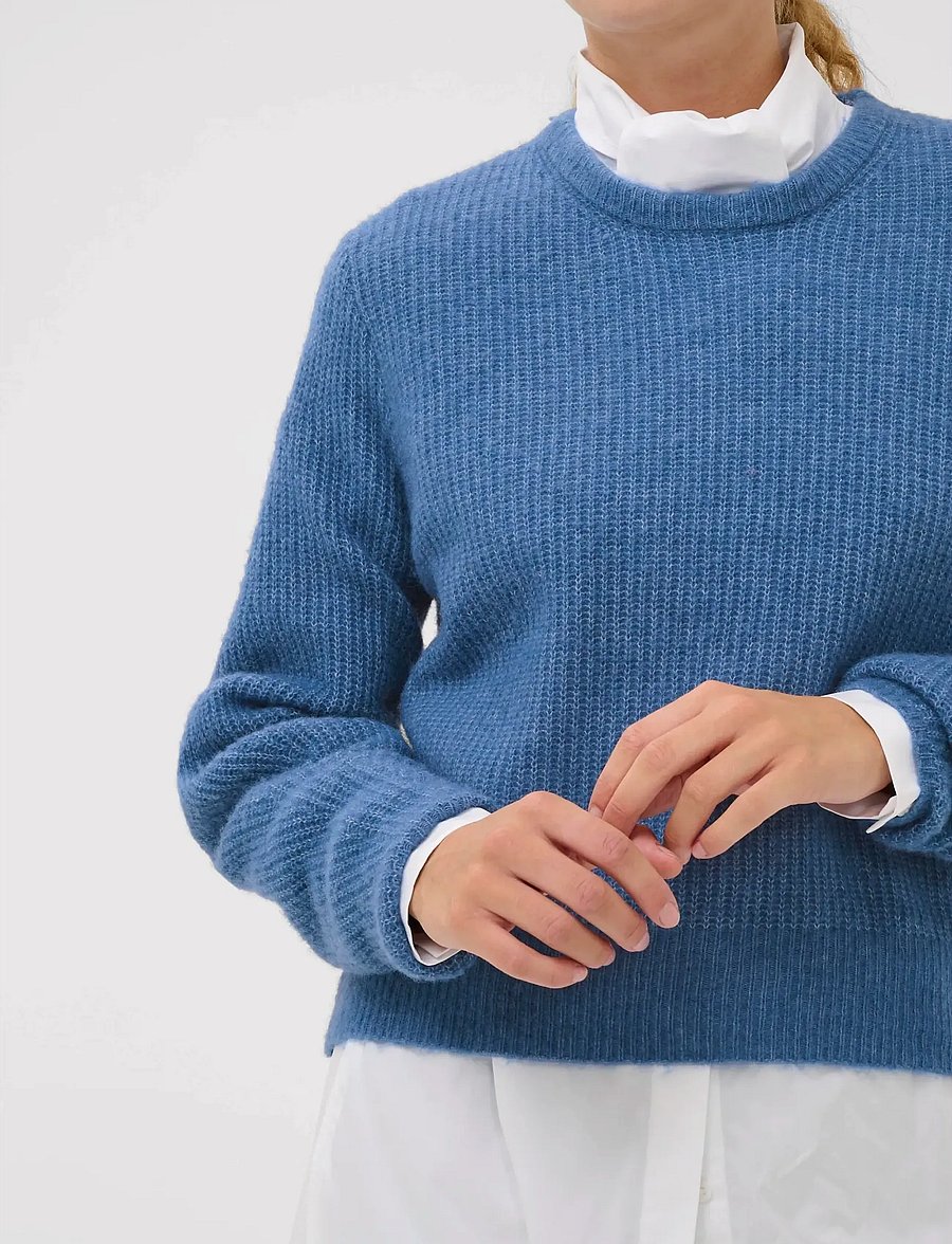 InWear - NIASIW PULLOVER - kampsunid - dutch blue - 5