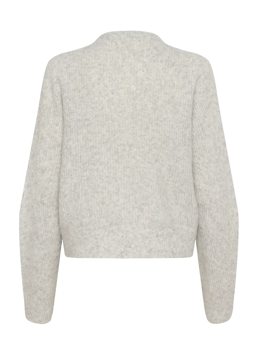 InWear - NIASIW PULLOVER - pullover - new light grey melange - 2