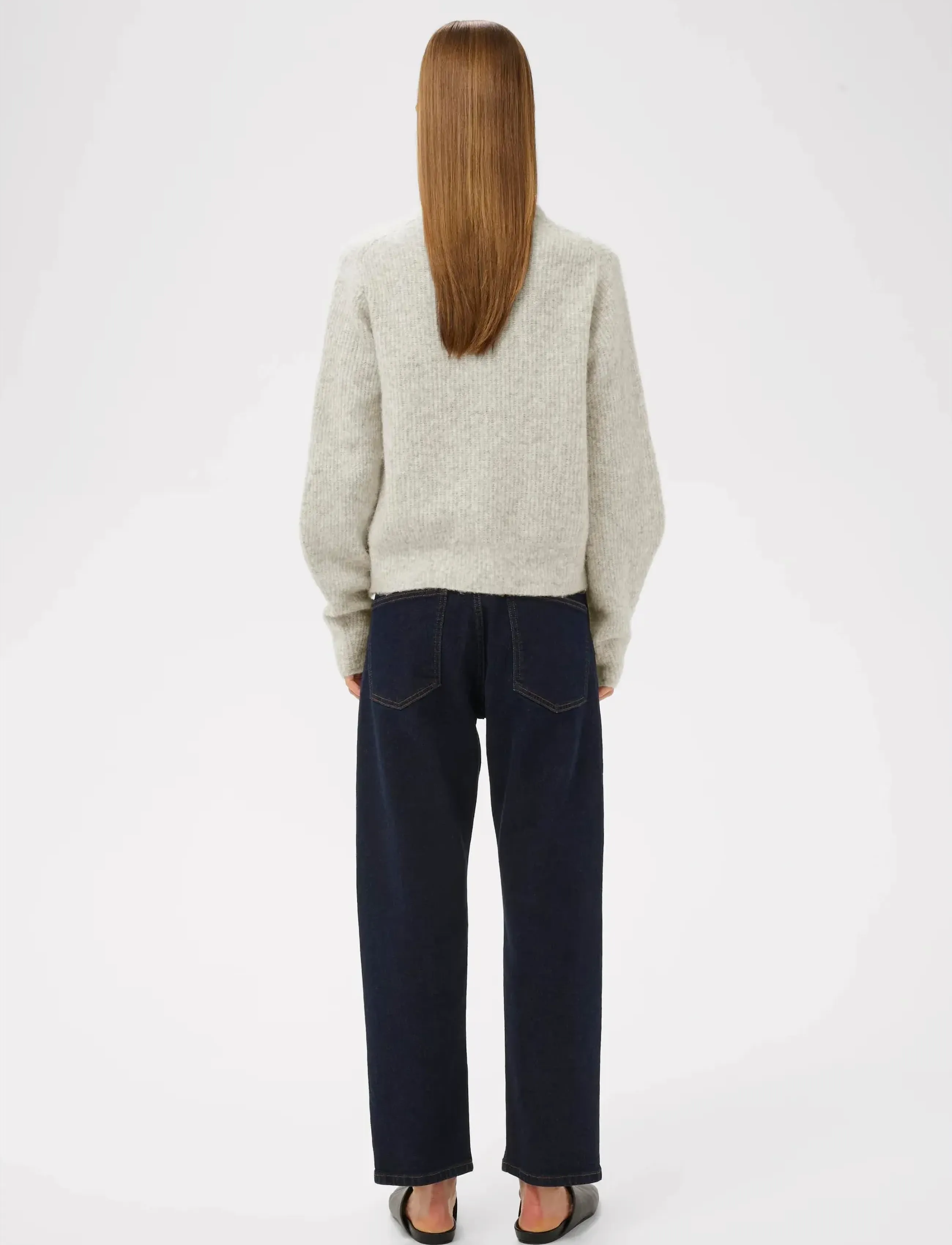 InWear - NIASIW PULLOVER - pullover - new light grey melange - 4