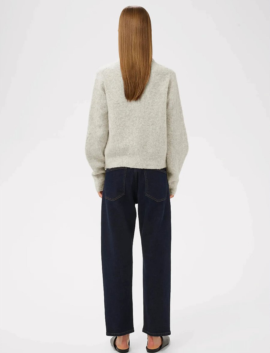 InWear - NIASIW PULLOVER - pullover - new light grey melange - 4