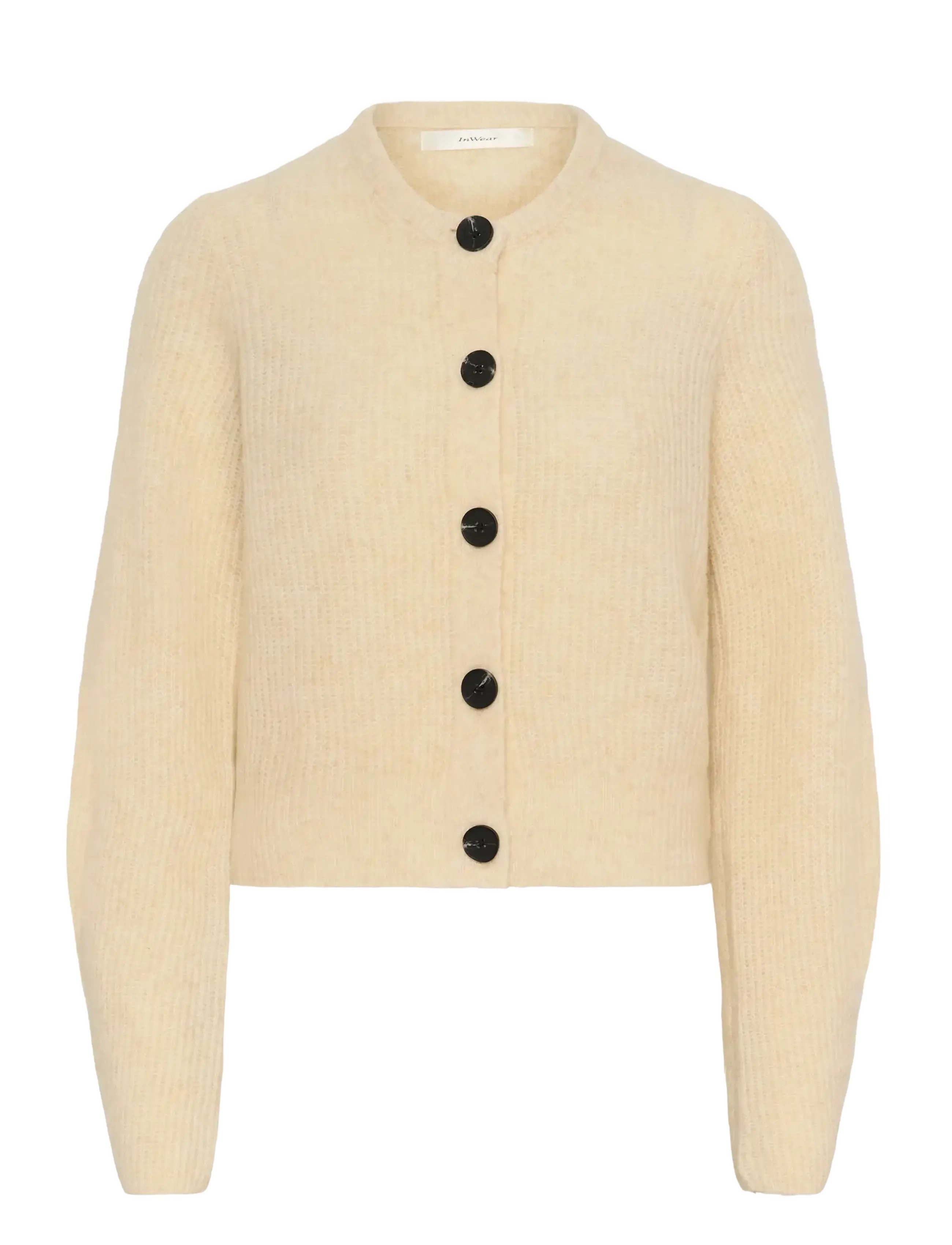 InWear NIASIW CARDIGAN - Strickmode - ECRU / cream