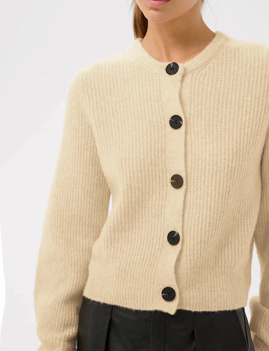 InWear - NIASIW CARDIGAN - strickjacken - ecru - 5
